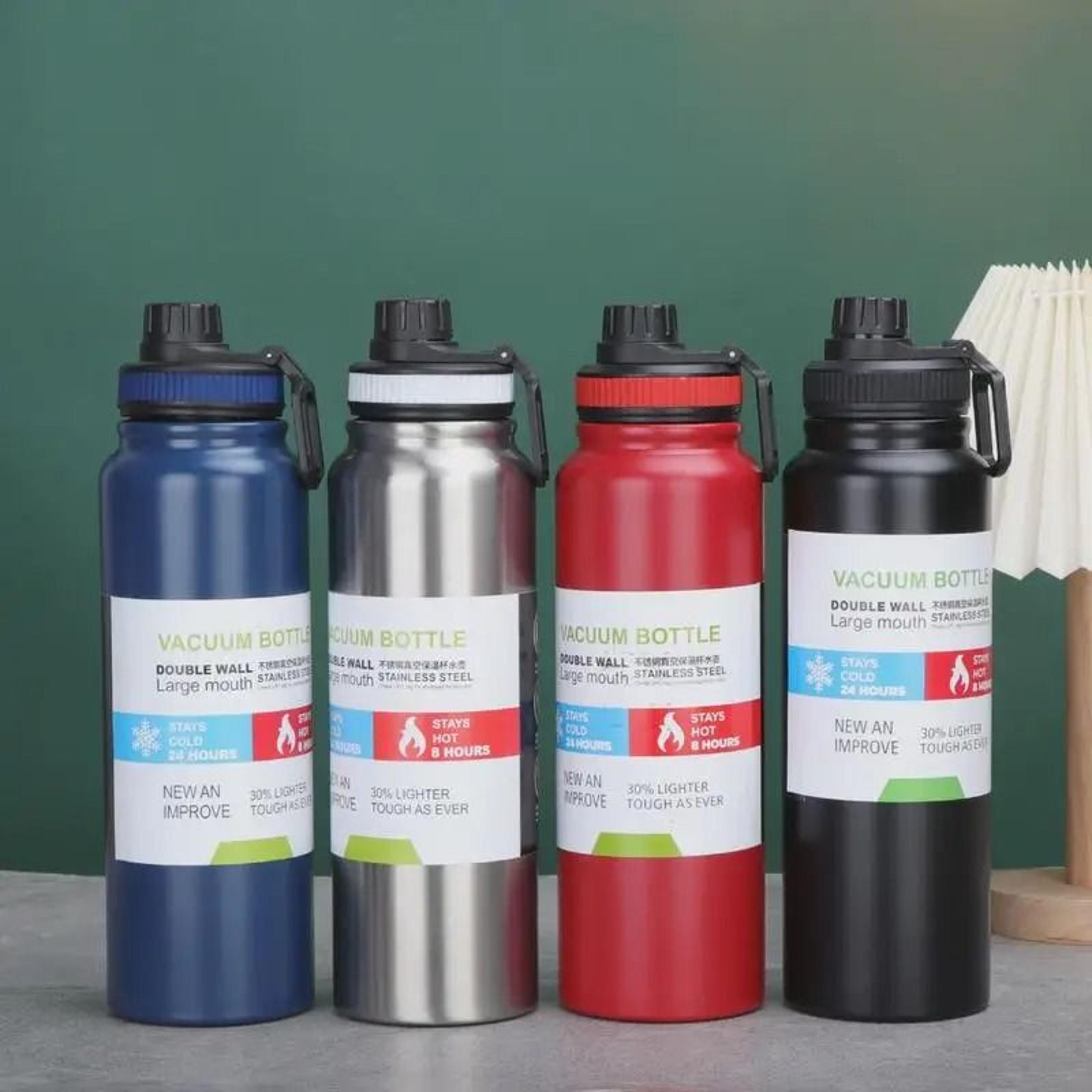 Large Capacity Stainless Steel Thermos Bottle For Hot And Cold Sports Drinks 2