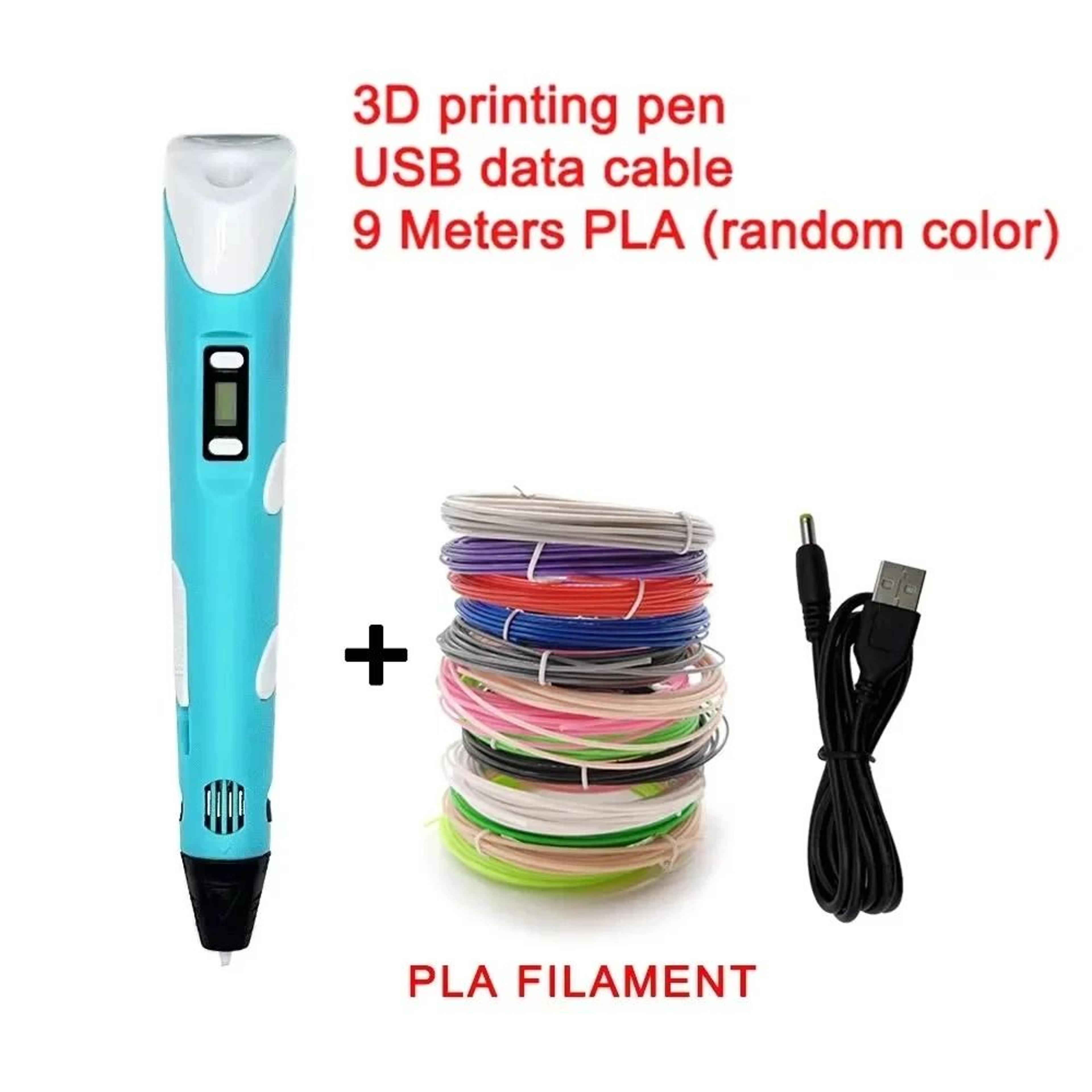 USB Rechargeable 3D Printing Pen With PLA Filament For Creative Drawing And Craft Projects 6