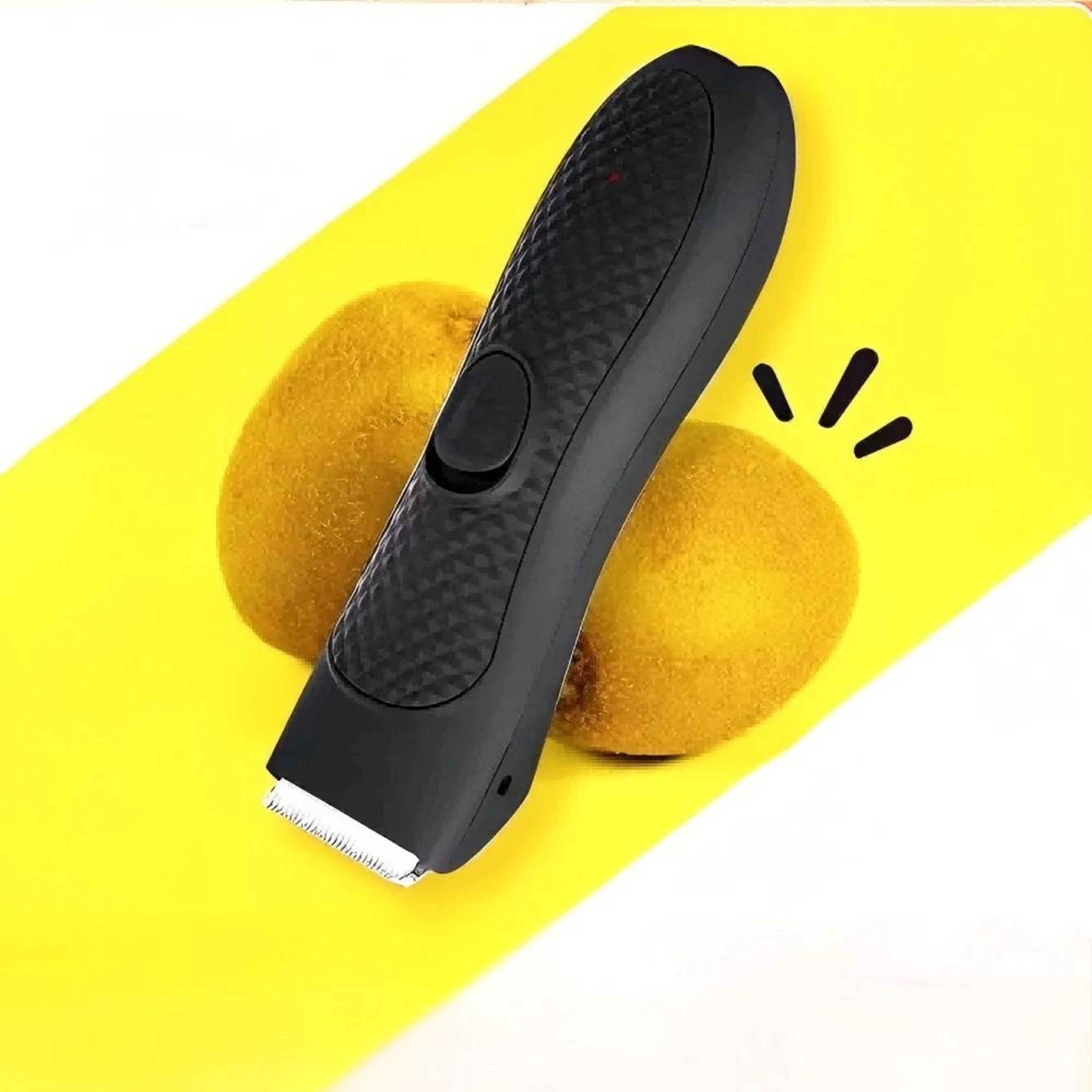 Waterproof Mens Body Hair Trimmer With Ceramic Blades And Adjustable Guards For Sensitive Areas 0