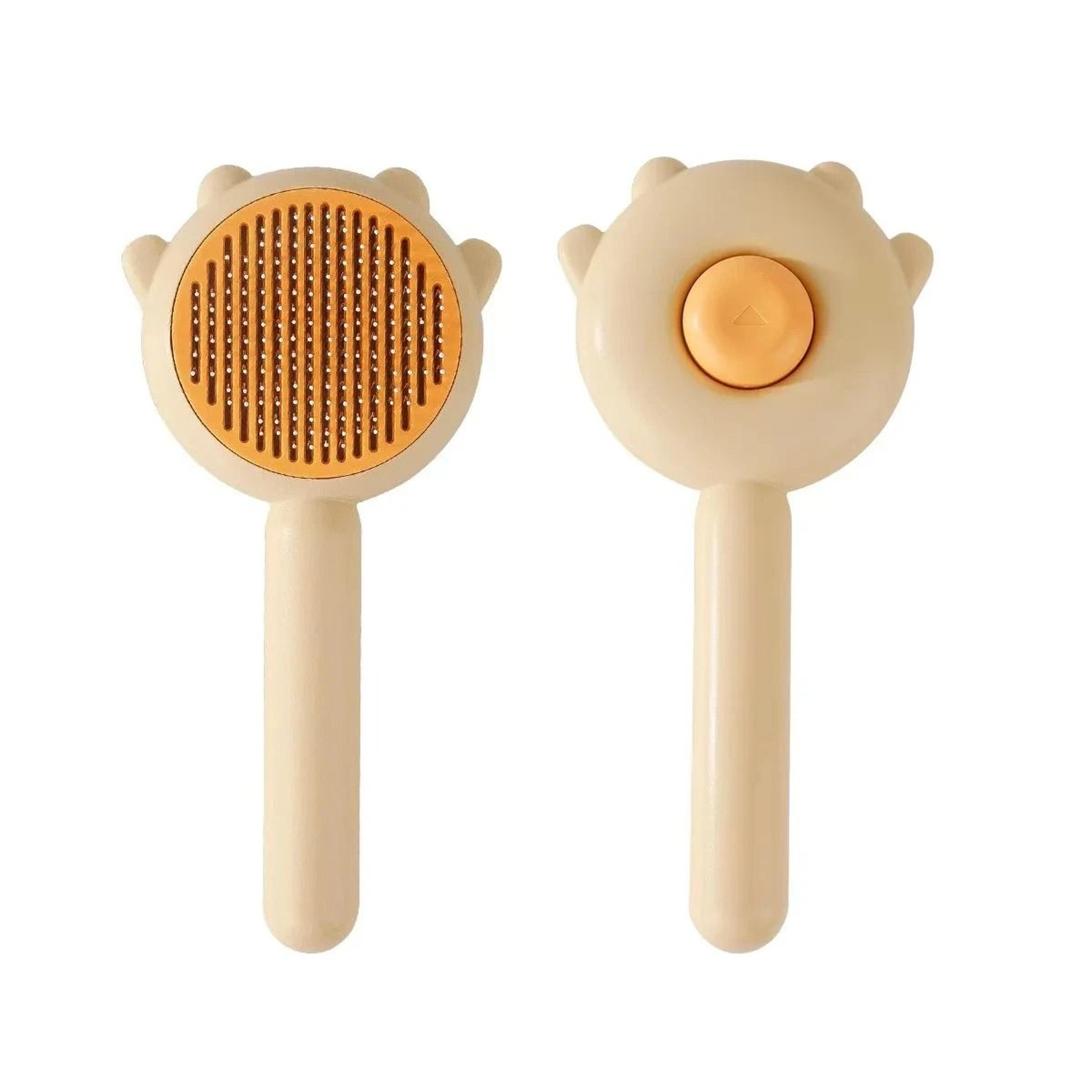 One Click Pet Grooming Brush With Massage Needles For Cats And Dogs 8