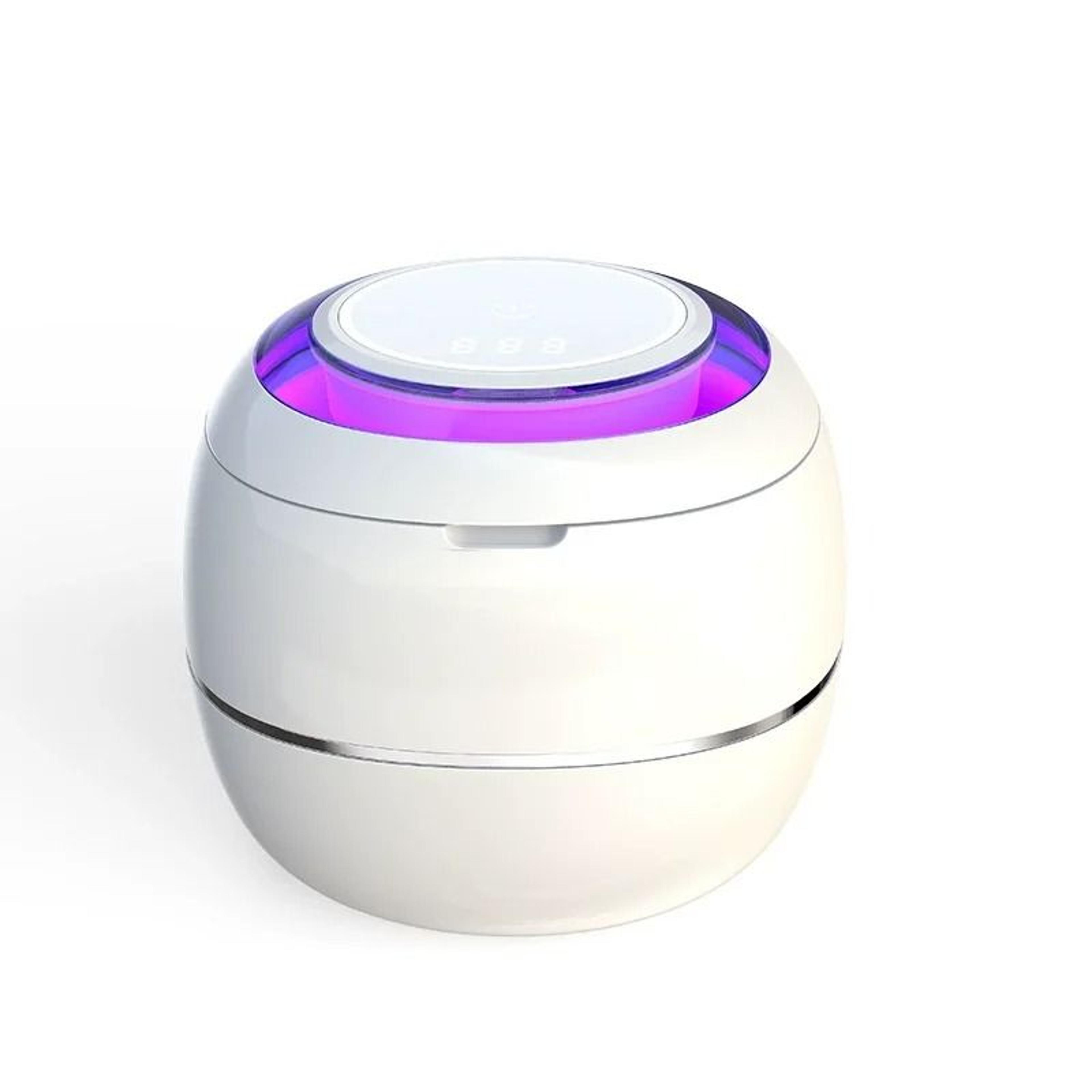 Portable Ultrasonic Cleaner For Retainers Dentures And Jewelry With LED Light And Digital Timer 7
