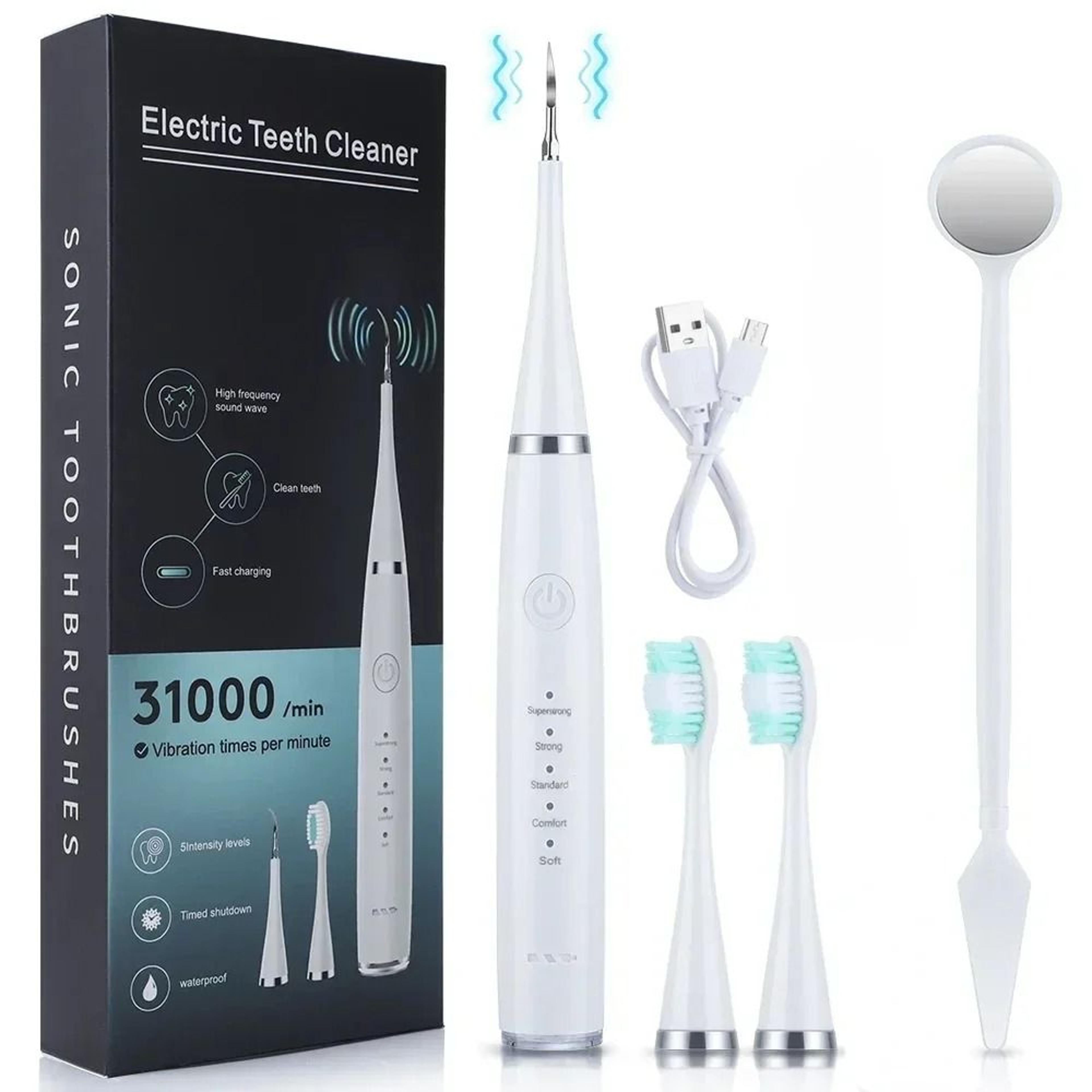 3 In 1 Sonic Electric Toothbrush With 5 Modes And Replaceable Brush Heads For Oral Care 8