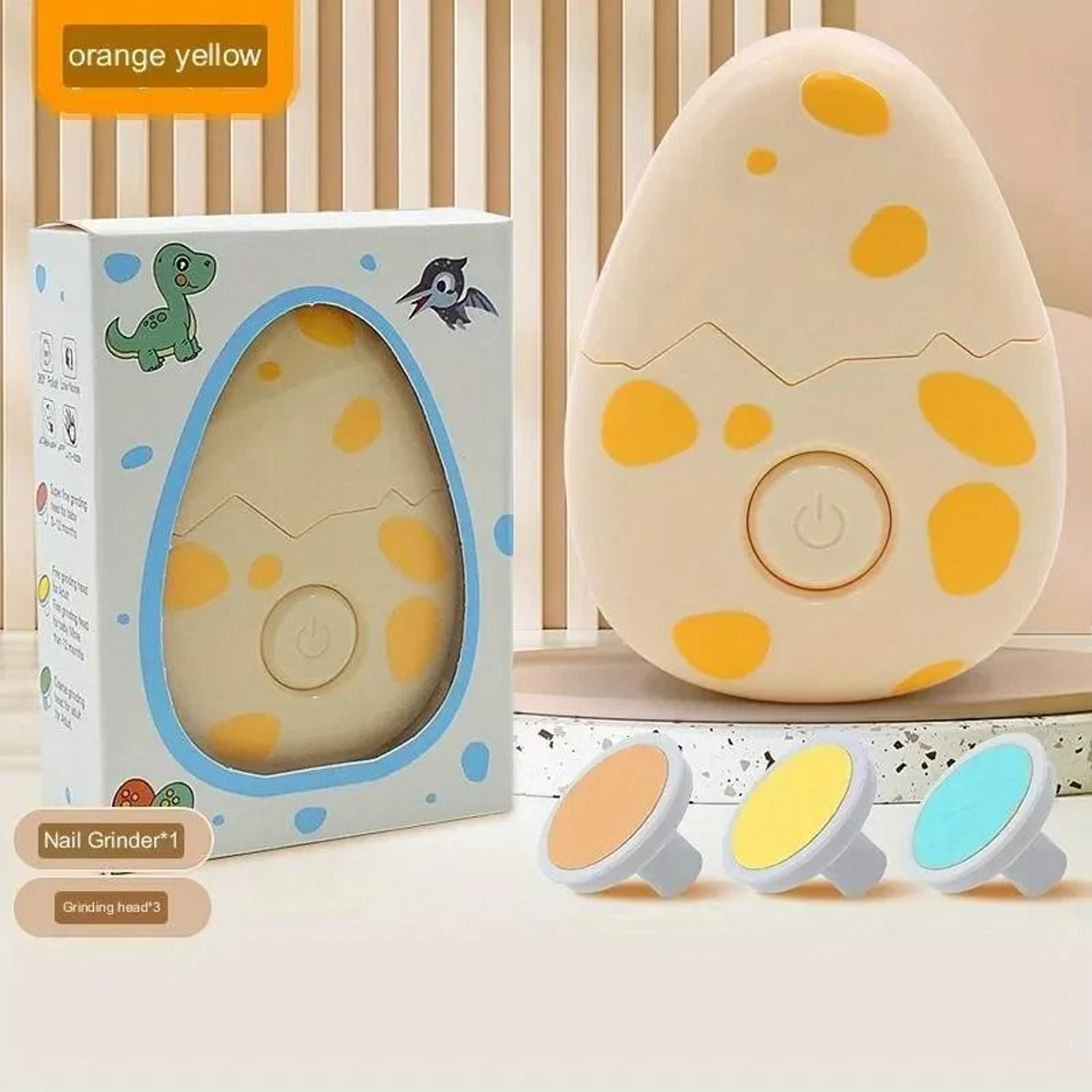 Electric Baby Nail Trimmer Set With 3 Grinding Heads For Safe Trimming And Polishing 6