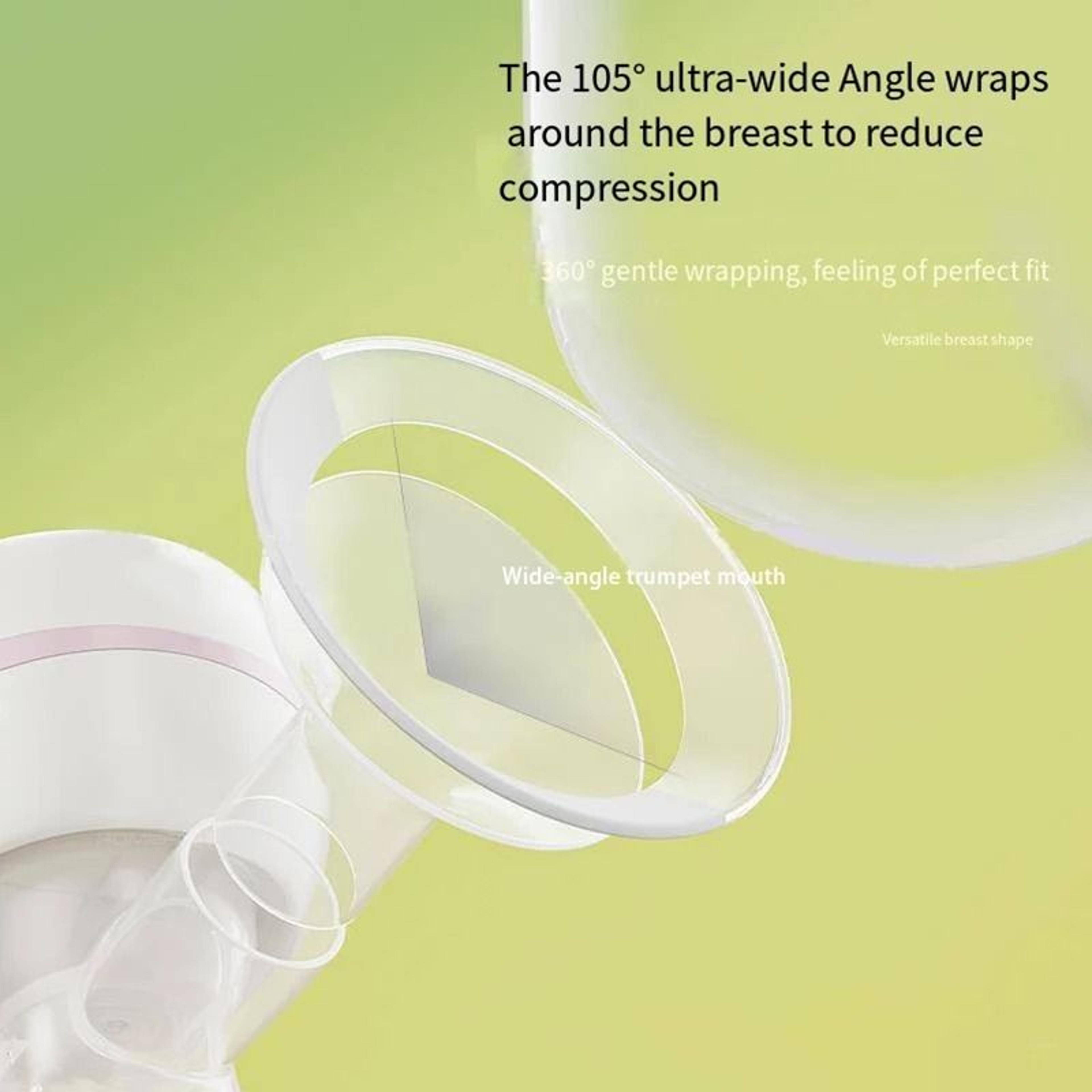 Wearable Electric Breast Pump With AntiBackflow Design And Quiet Suction 0