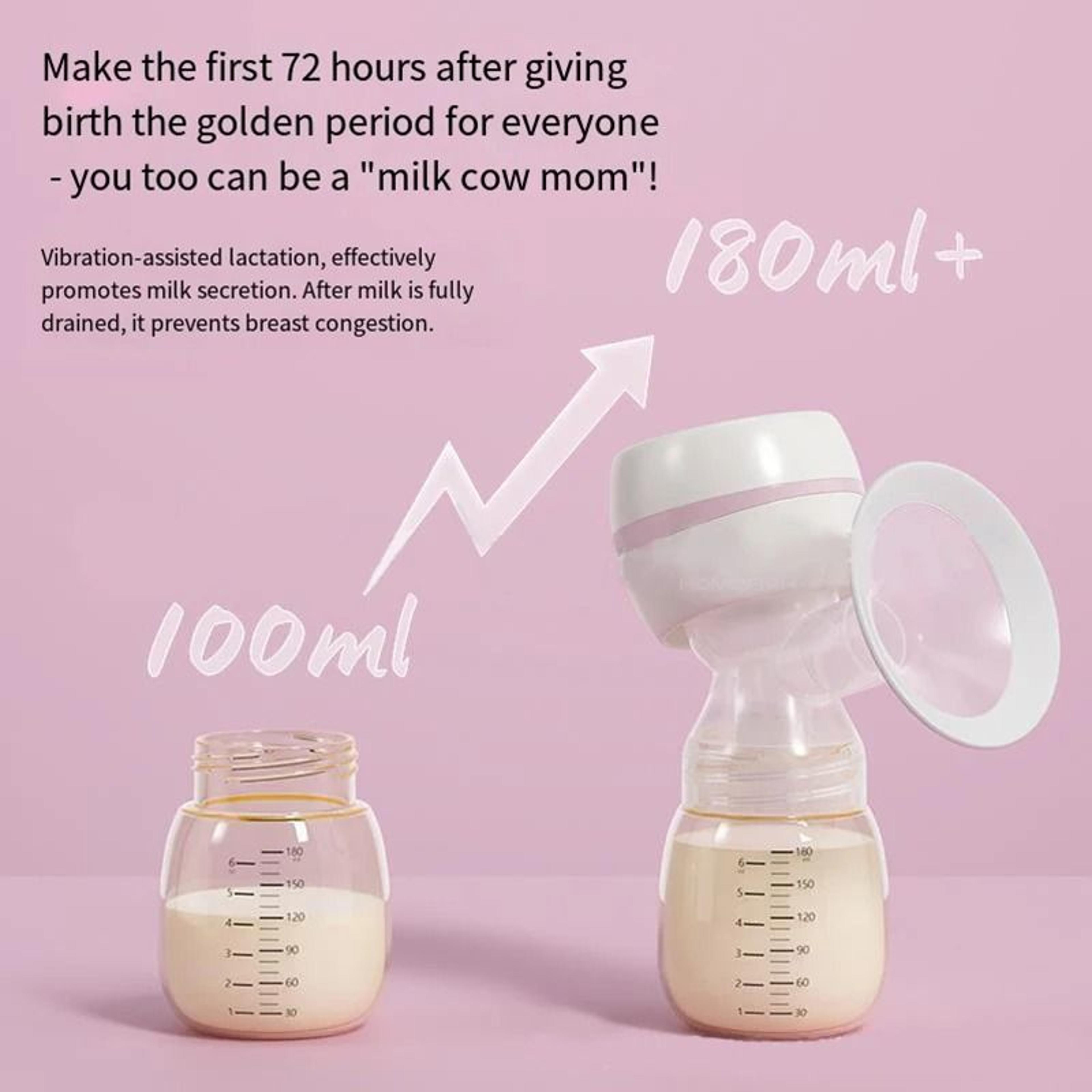 Wearable Electric Breast Pump With AntiBackflow Design And Quiet Suction 3