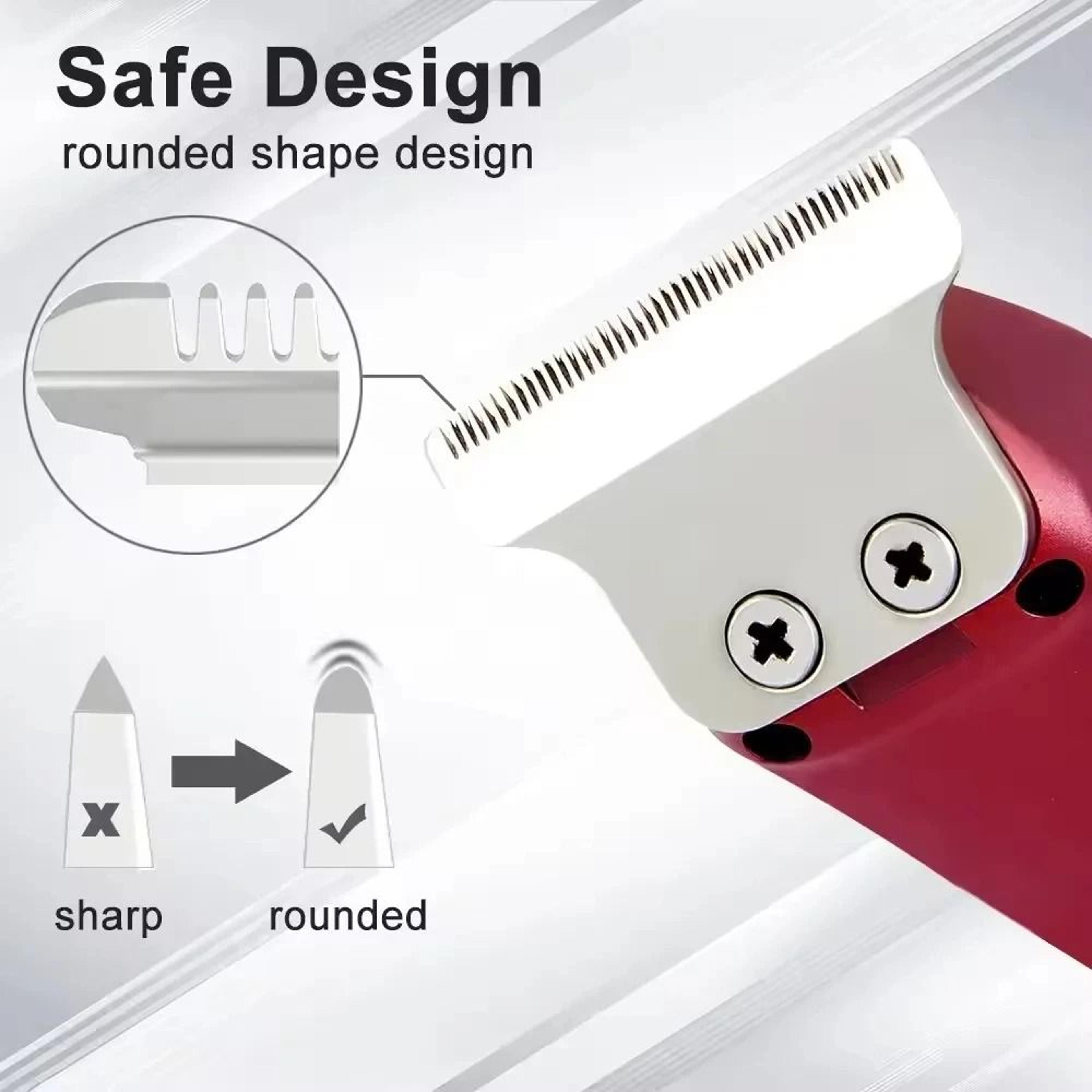 Mini Rechargeable Hair Trimmer With Precision Stainless Steel Blade For Bald Head And Detail Groomi 2