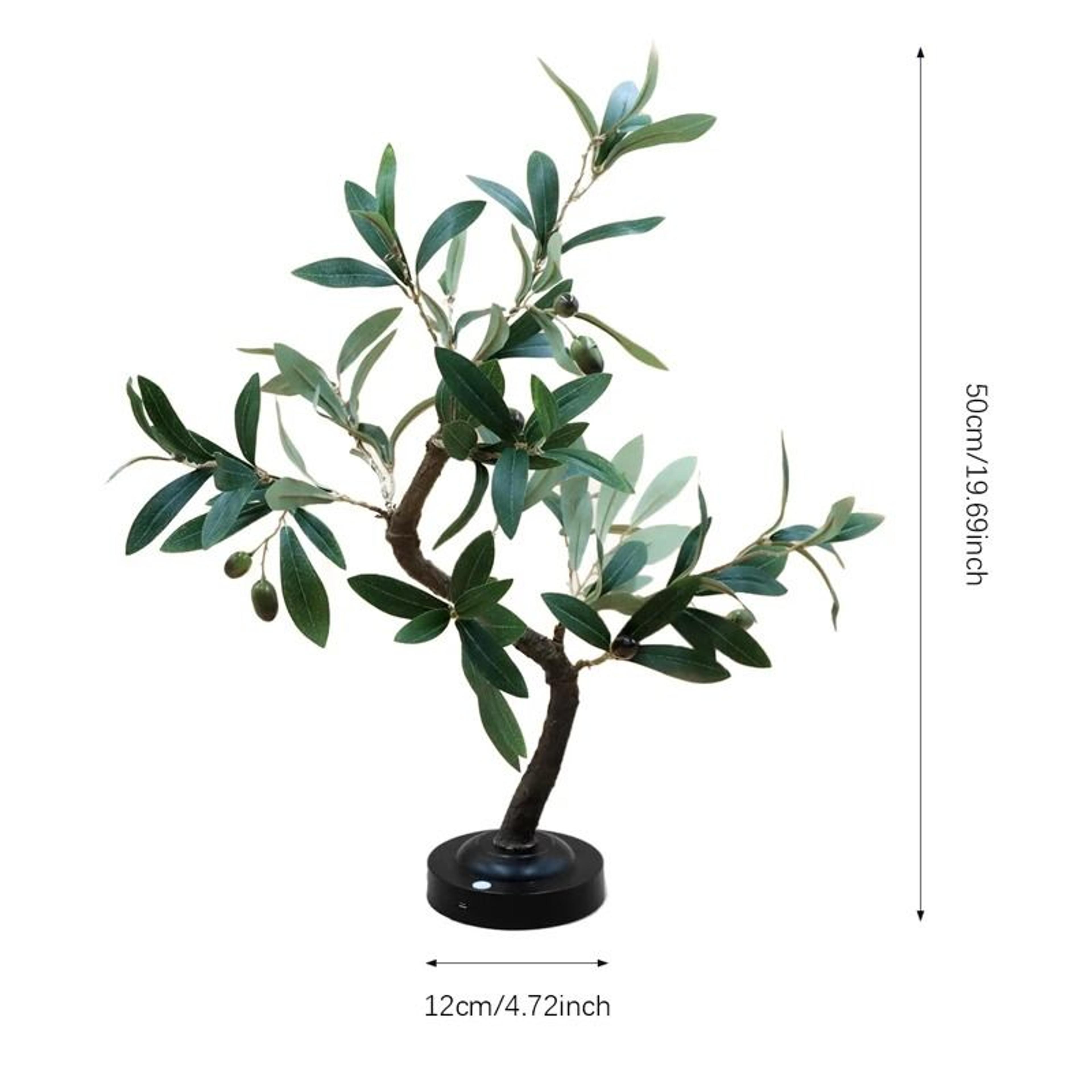 LED Tree Table Lamp With DIY Bendable Branches And Warm White Glow For Indoor Decor 2