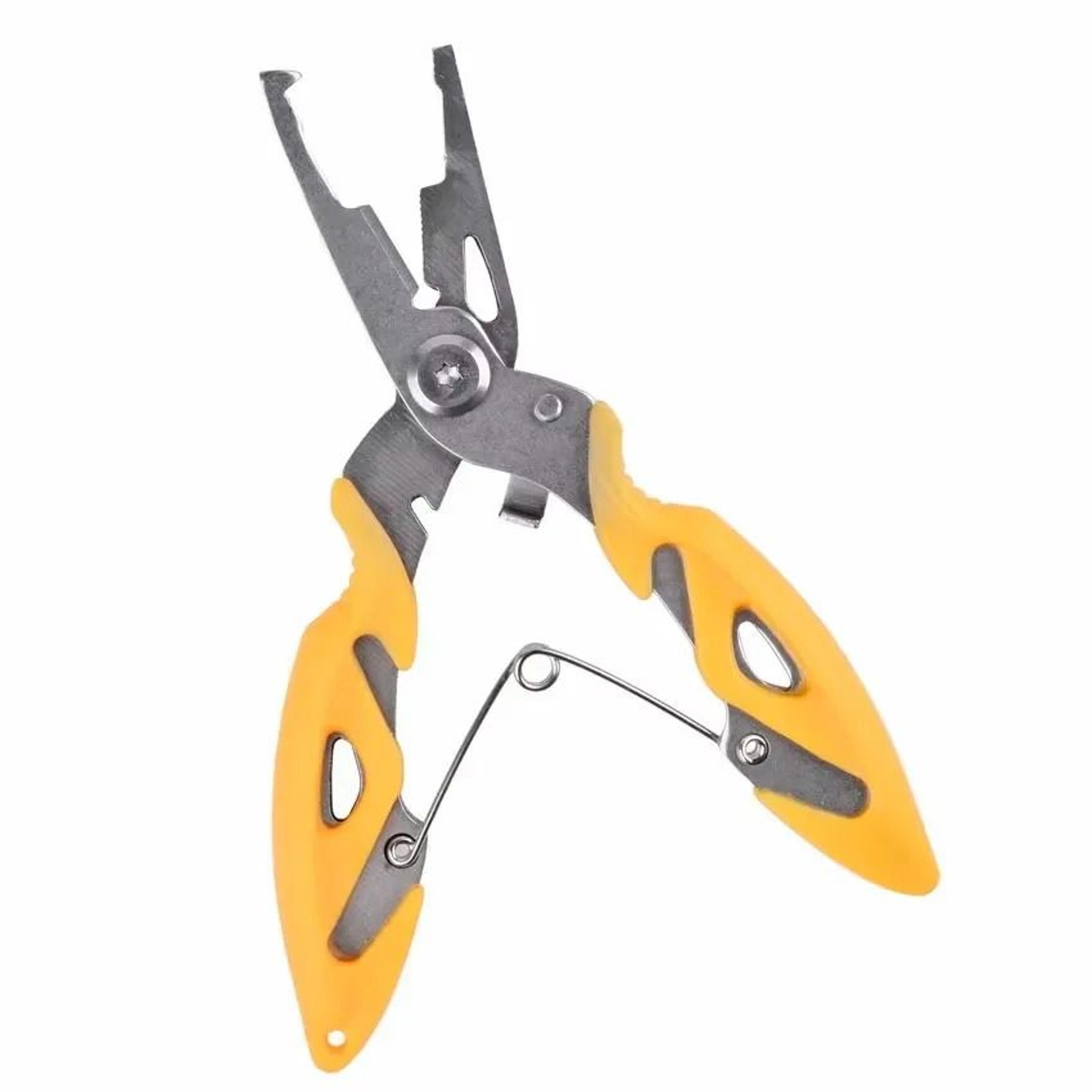 Multifunction Fishing Pliers Scissors With Line Cutter And Hook Remover For Tackle Gear 6