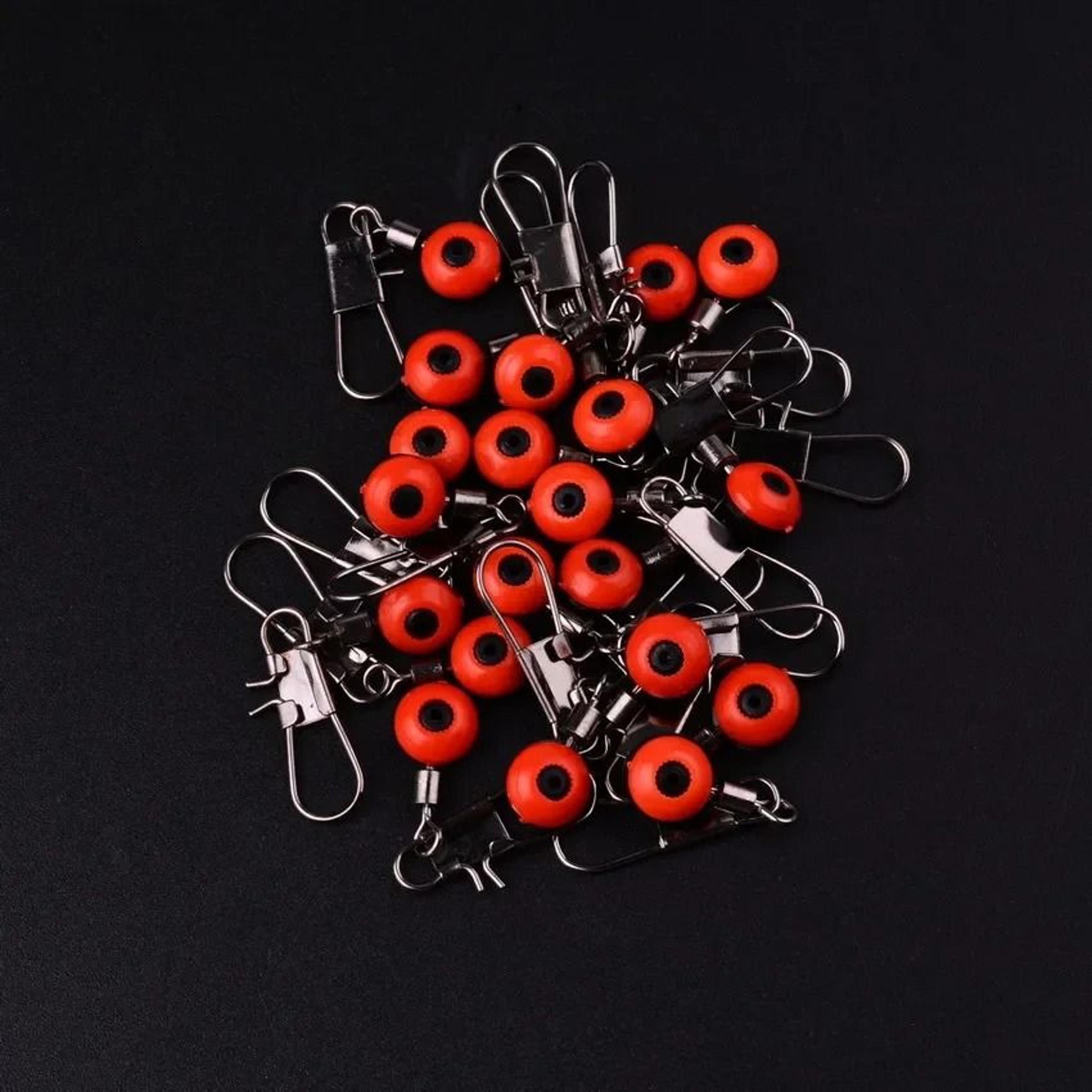 20 Piece Fishing Hook Swivel Clip Connector Set With Interlock Snaps For Sea Fishing Rigs 8