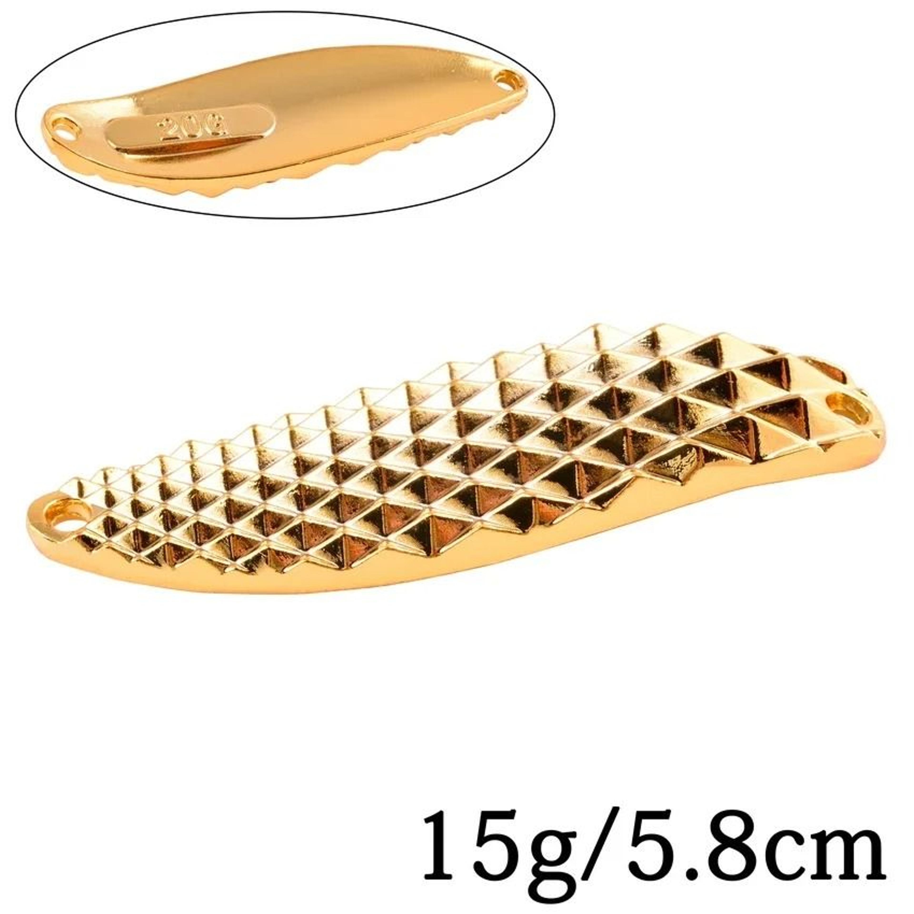 Diamond Spinner Metal Fishing Lure With Sequin Flash For Bass And Trout 10