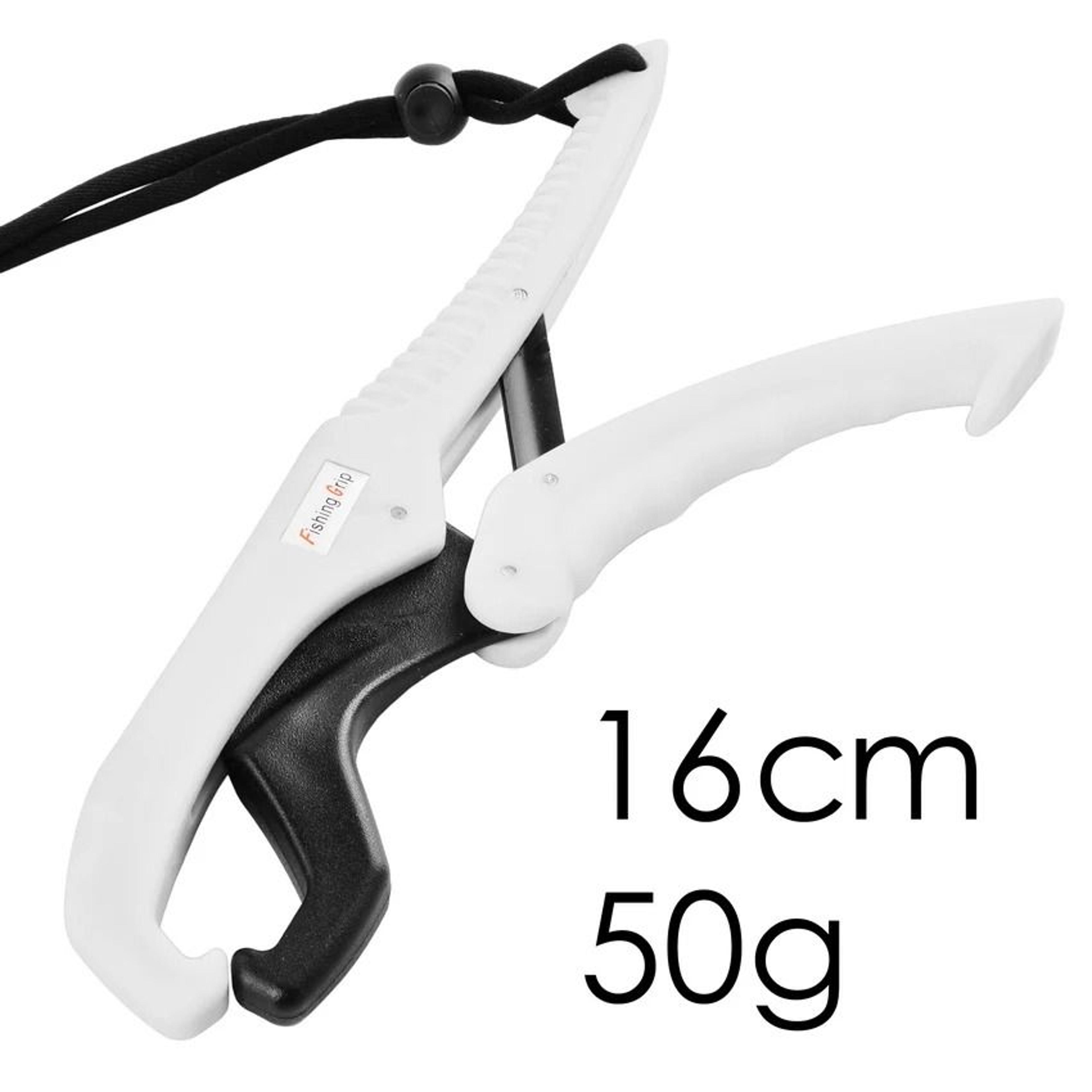Portable Fish Lip Grip Clamp 6 In Lightweight ABS Fishing Gripper For Safe Fish Handling 5
