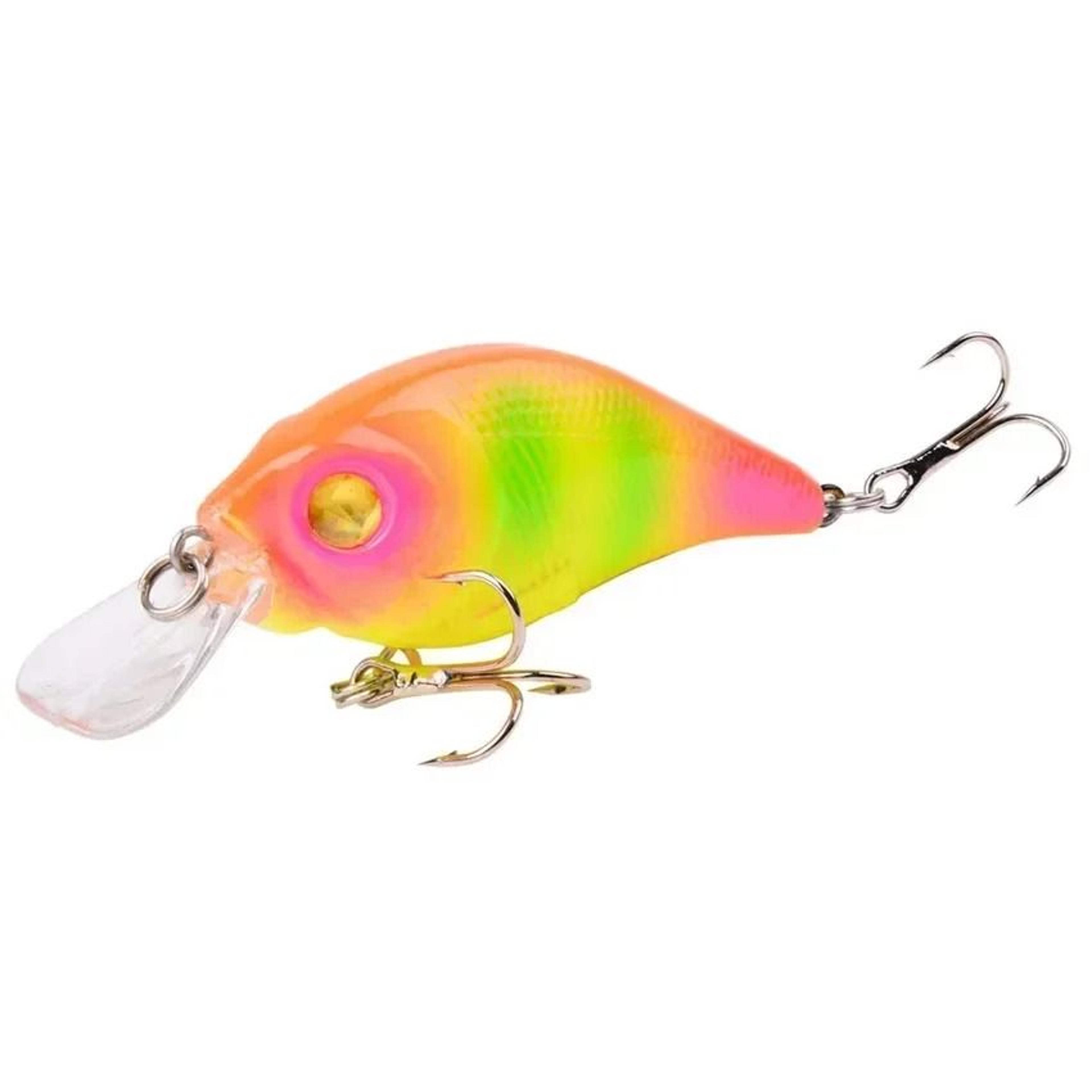Hard VIB Minnow Fishing Lure 315 In Sinking Crankbait Wobbler With Treble Hooks And 3D Eyes 13