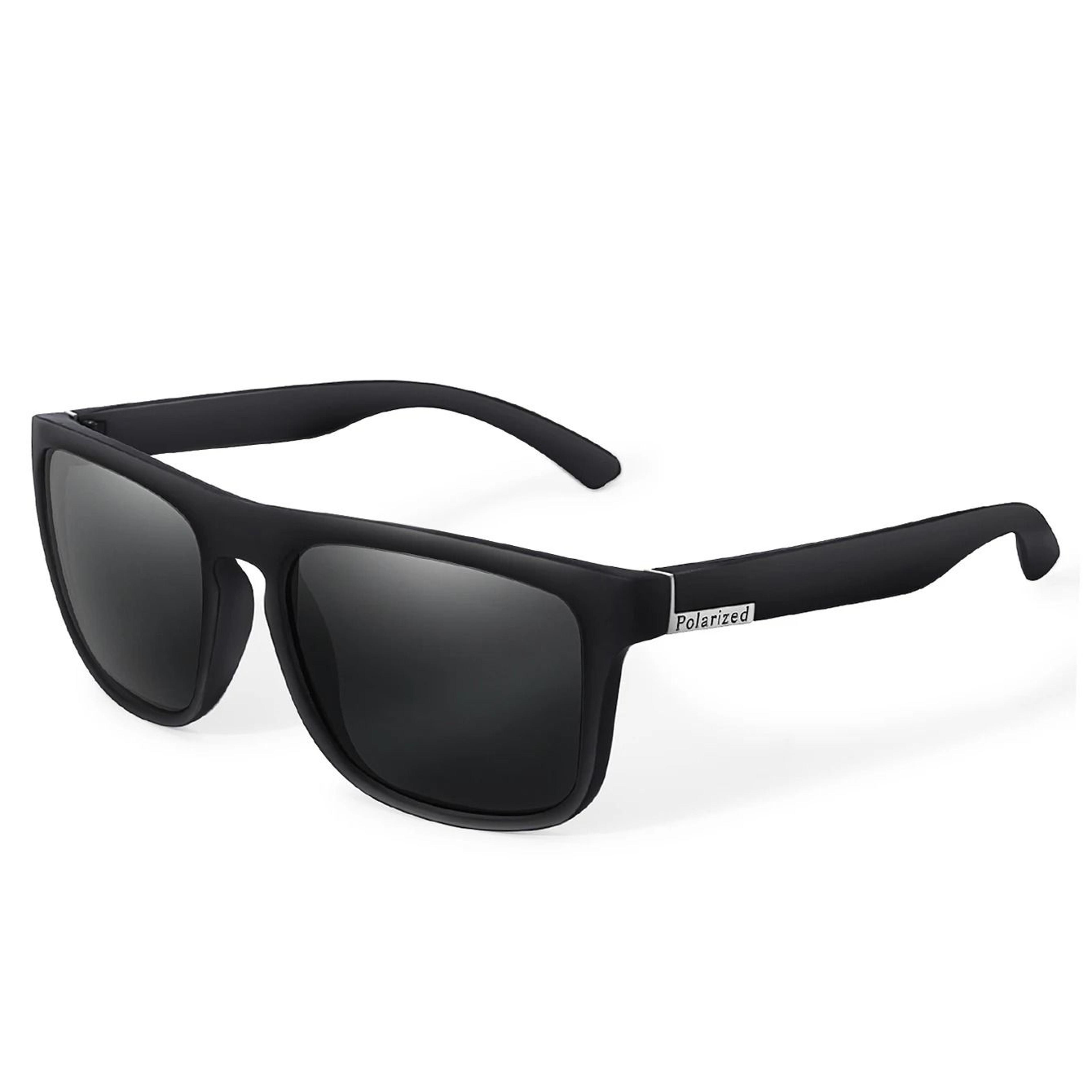 Retro Square Polarized Cycling Sunglasses With UV400 Protection And Night Vision Lens 6