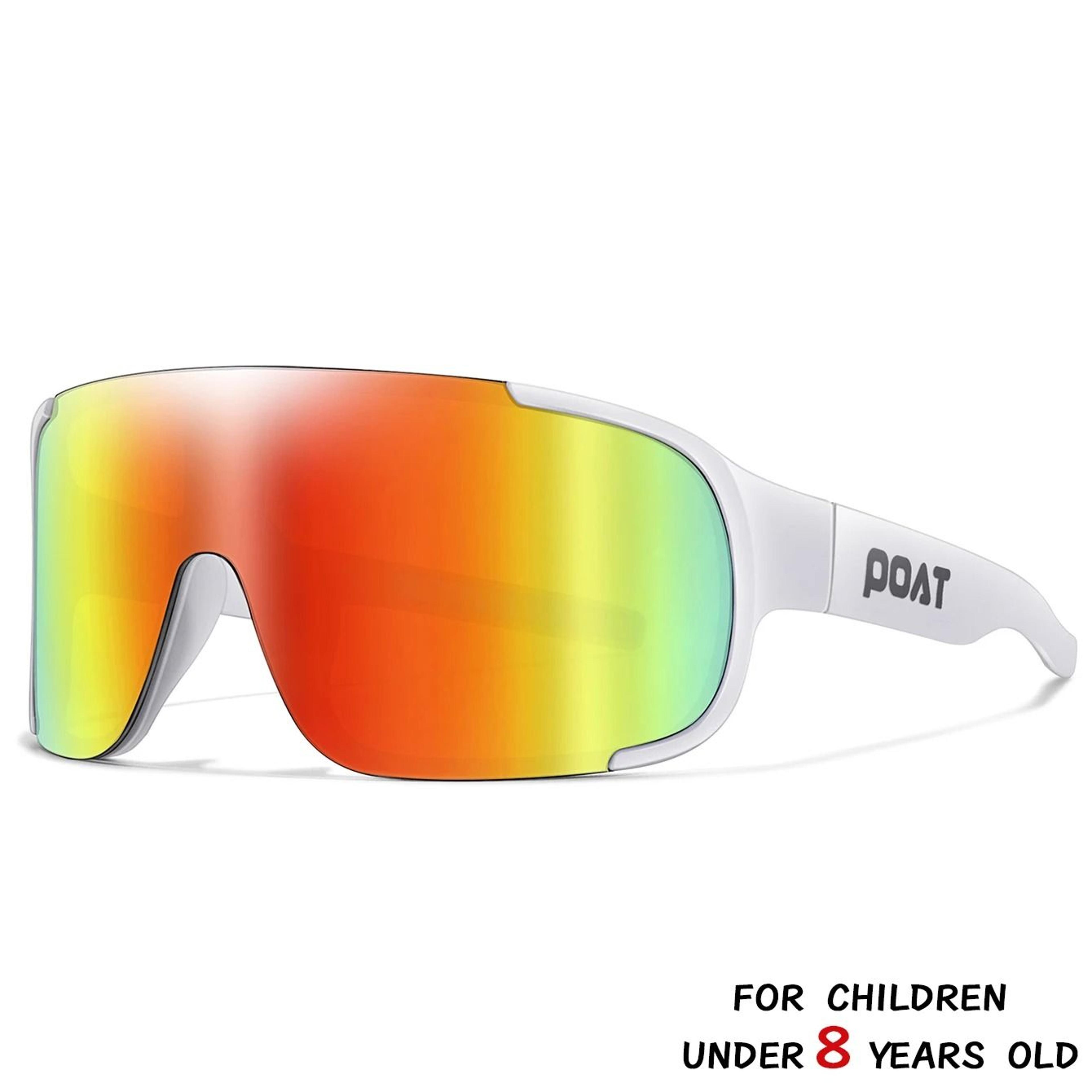 Kids UV400 Cycling Sunglasses For Ages 3 To 8 Outdoor Bike Goggles For Boys And Girls 6