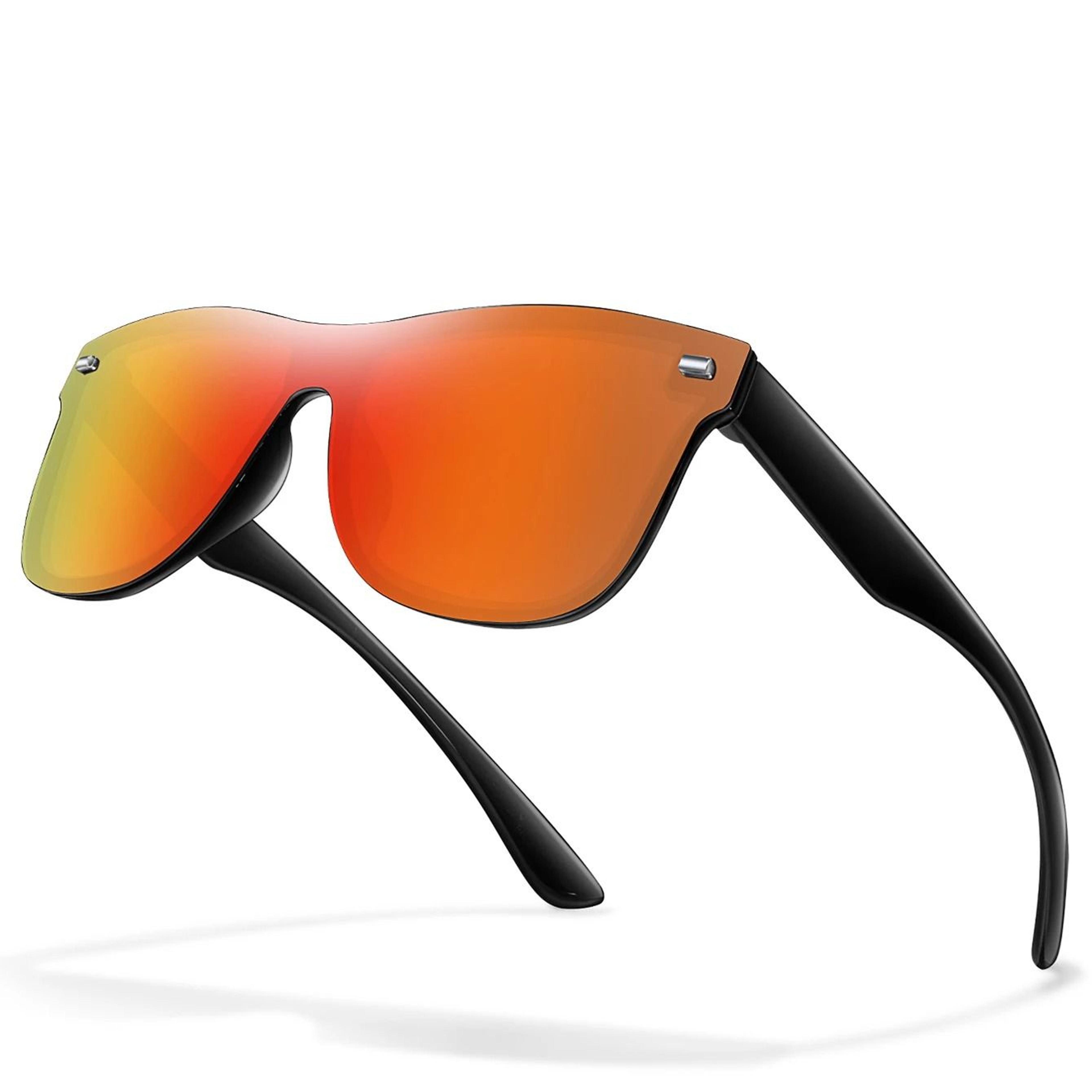 Square UV400 Windproof Fashion Sunglasses For Men And Women Outdoor Driving And Cycling Shades 8