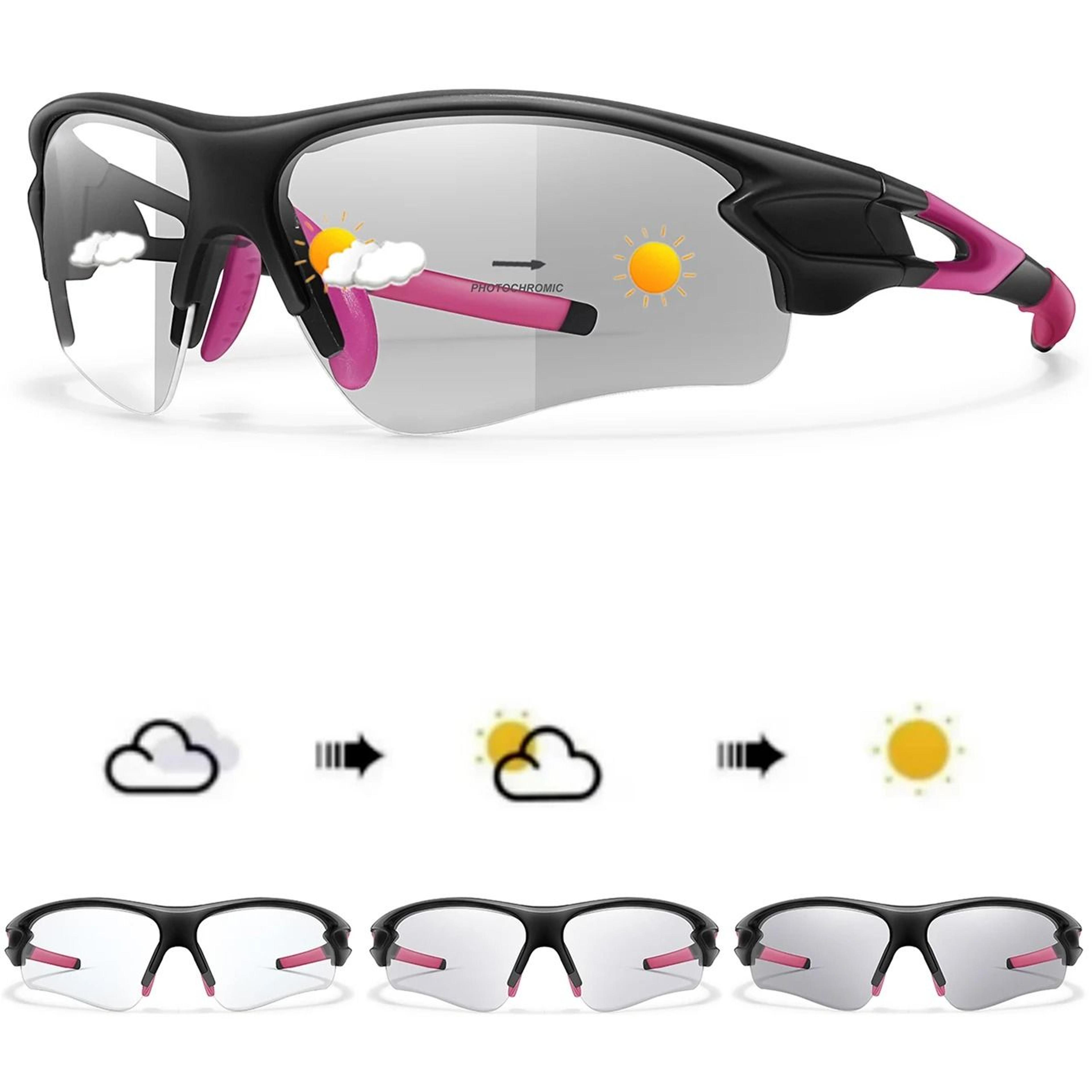 Outdoor Sports Photochromic Fashion Sunglasses For Men And Women Cycling Running Driving Eyewear 3