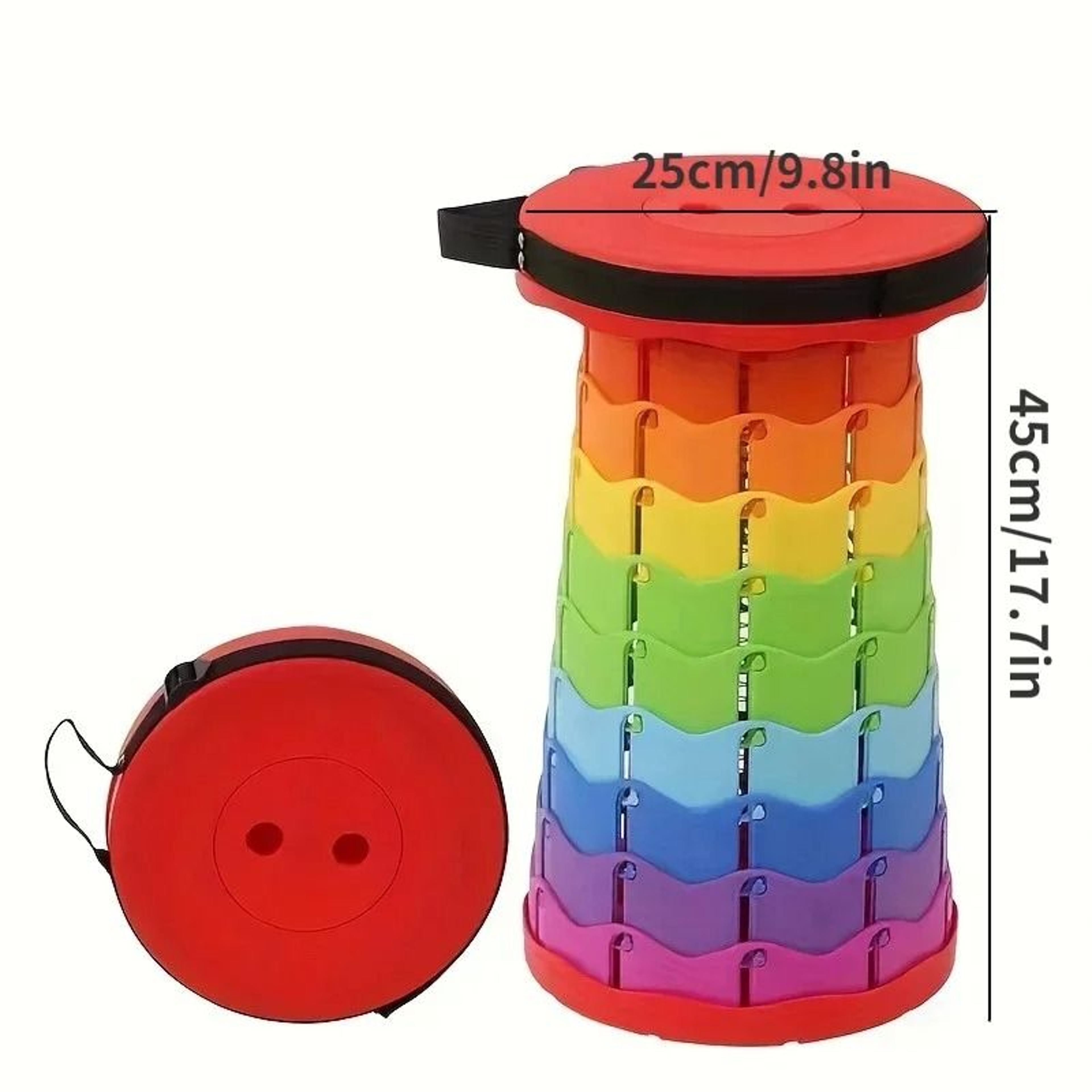 Portable Telescopic Folding Stool For Camping And Travel 2