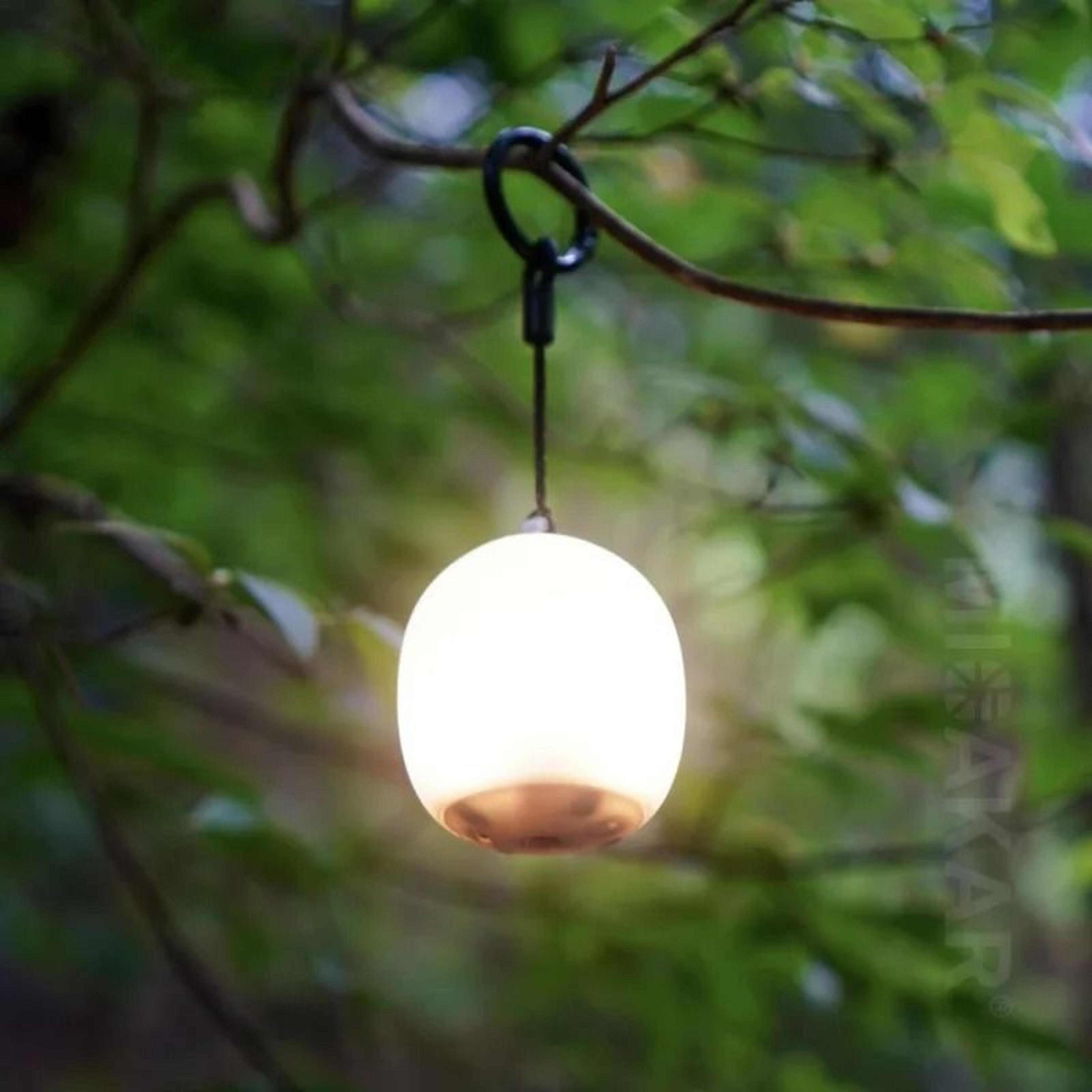 Rechargeable Egg Shaped Camping Light Soft Silicone Pinch Control Lamp 1