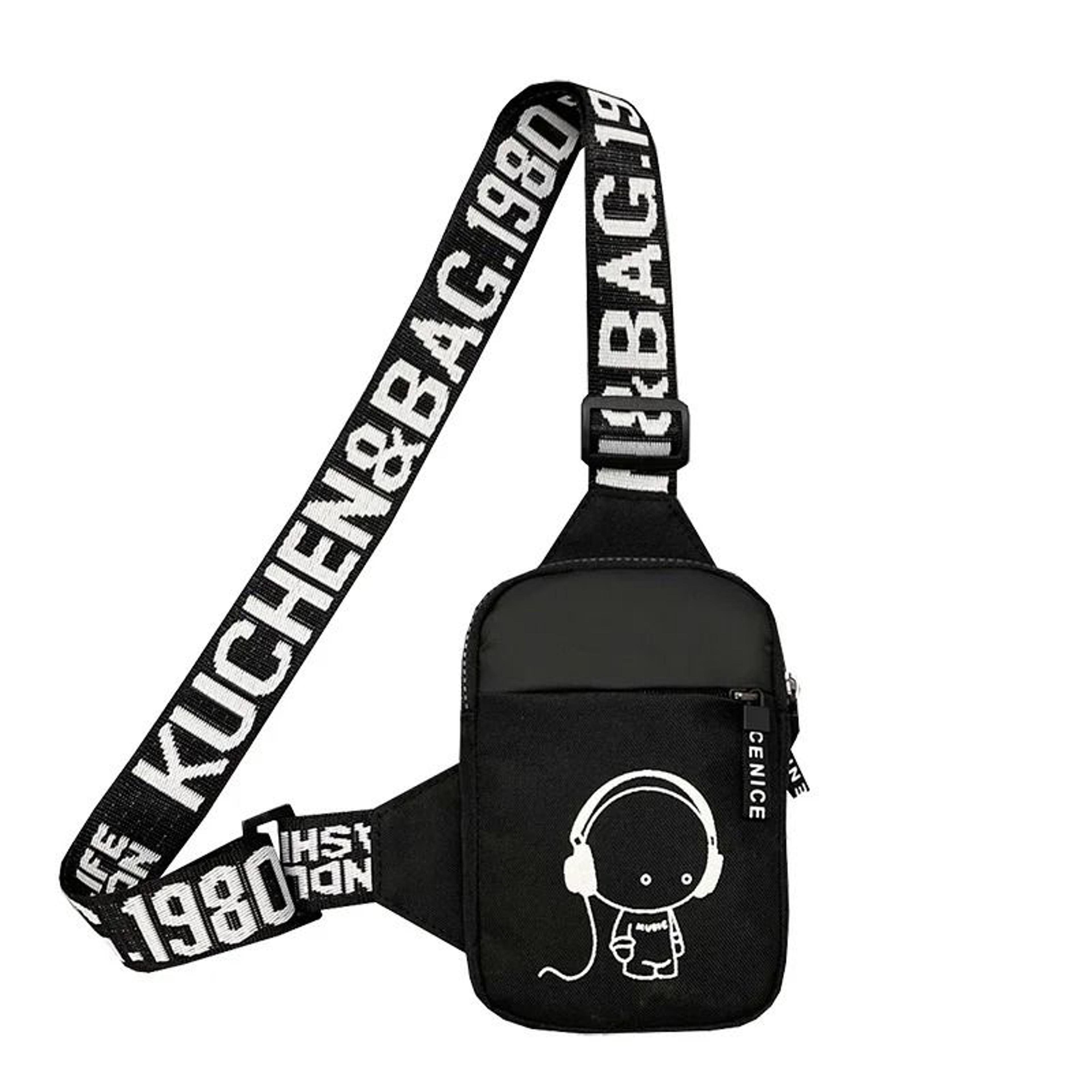 Waterproof Nylon Mini Crossbody Bag Small Sling Shoulder Bag For Men 9