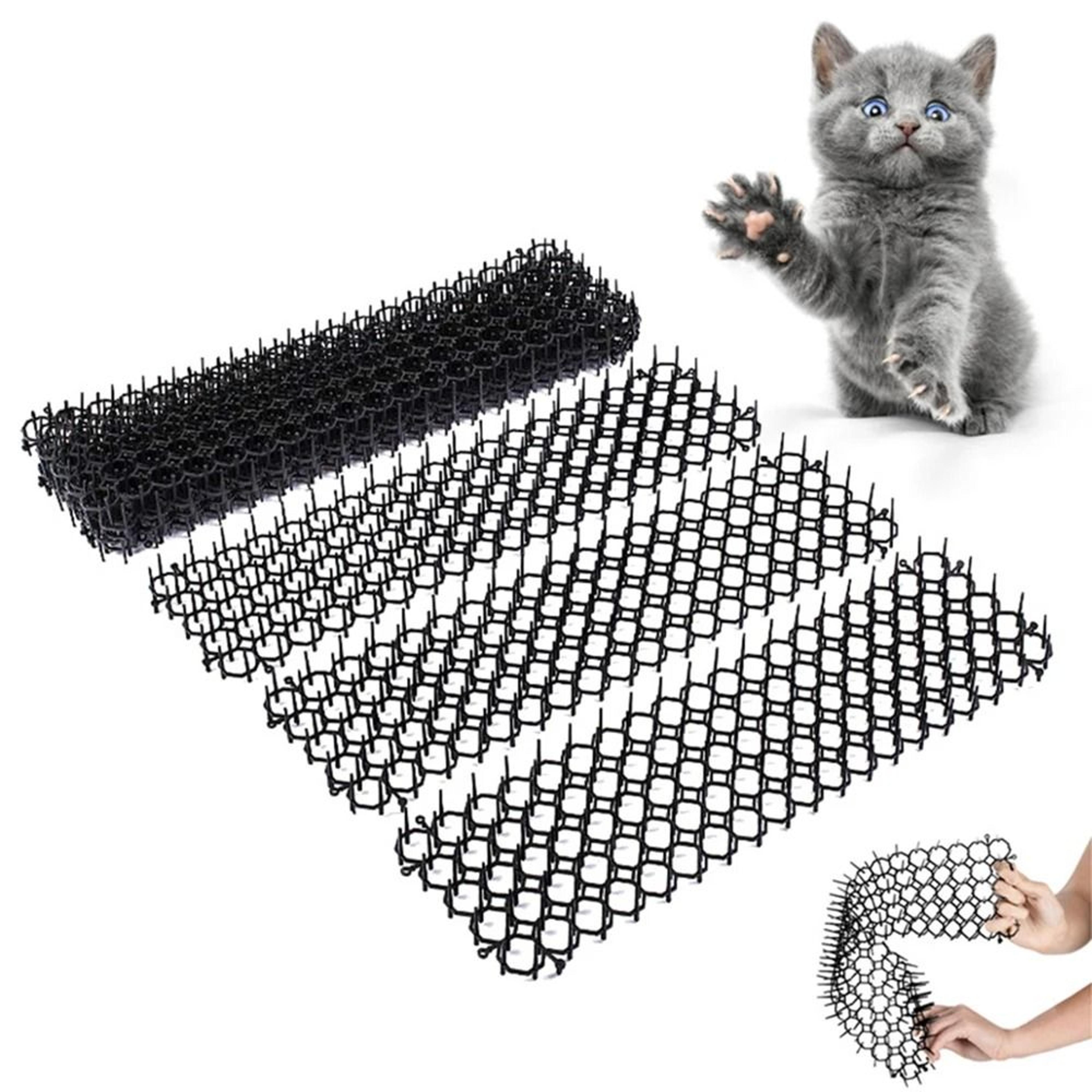 Garden Cat Repellent Prickle Strips Dig Stop Deterrent Mat With Stakes And Ties 5