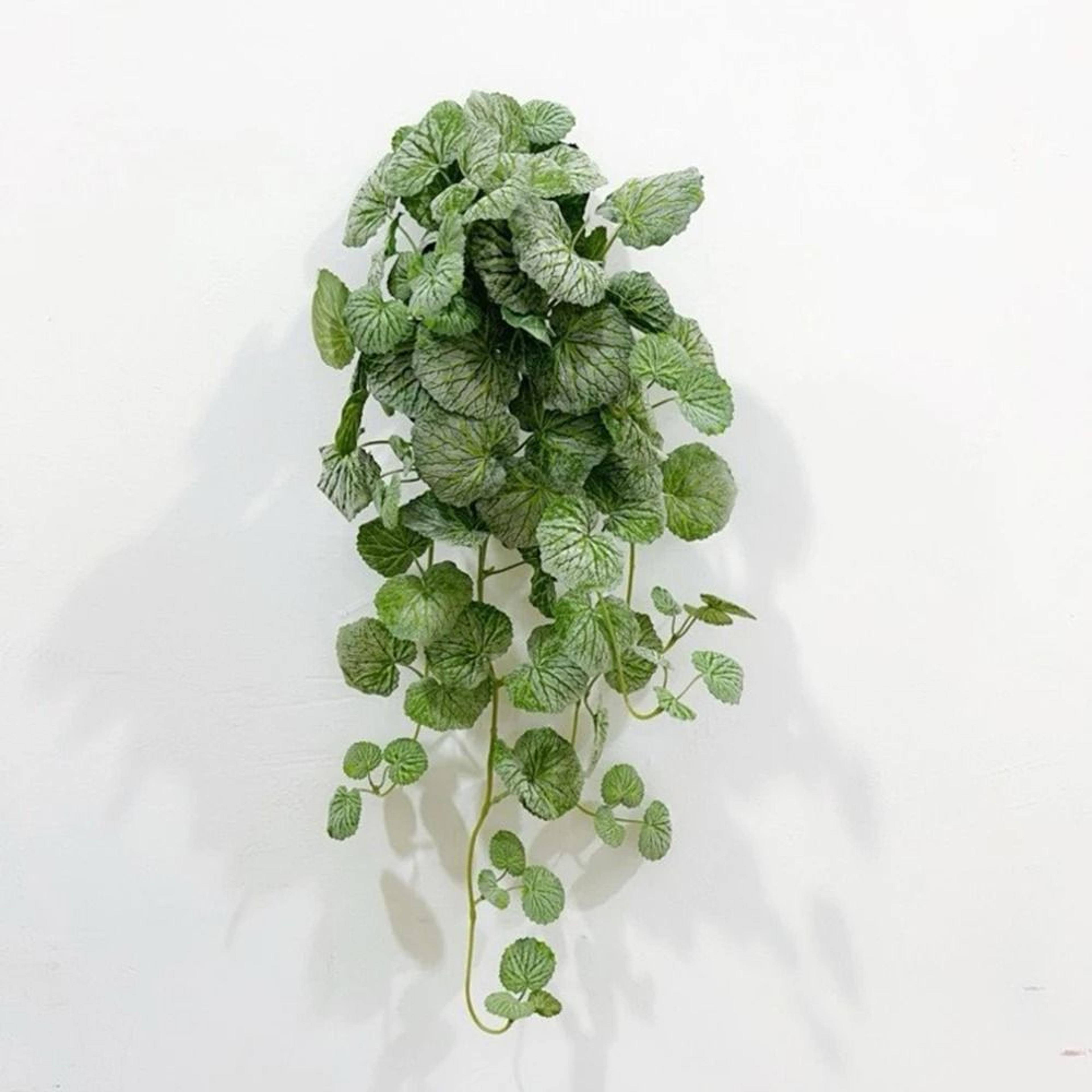 Artificial Hanging Vine Plant Crabapple Leaf Greenery Wall Decor For Home 6