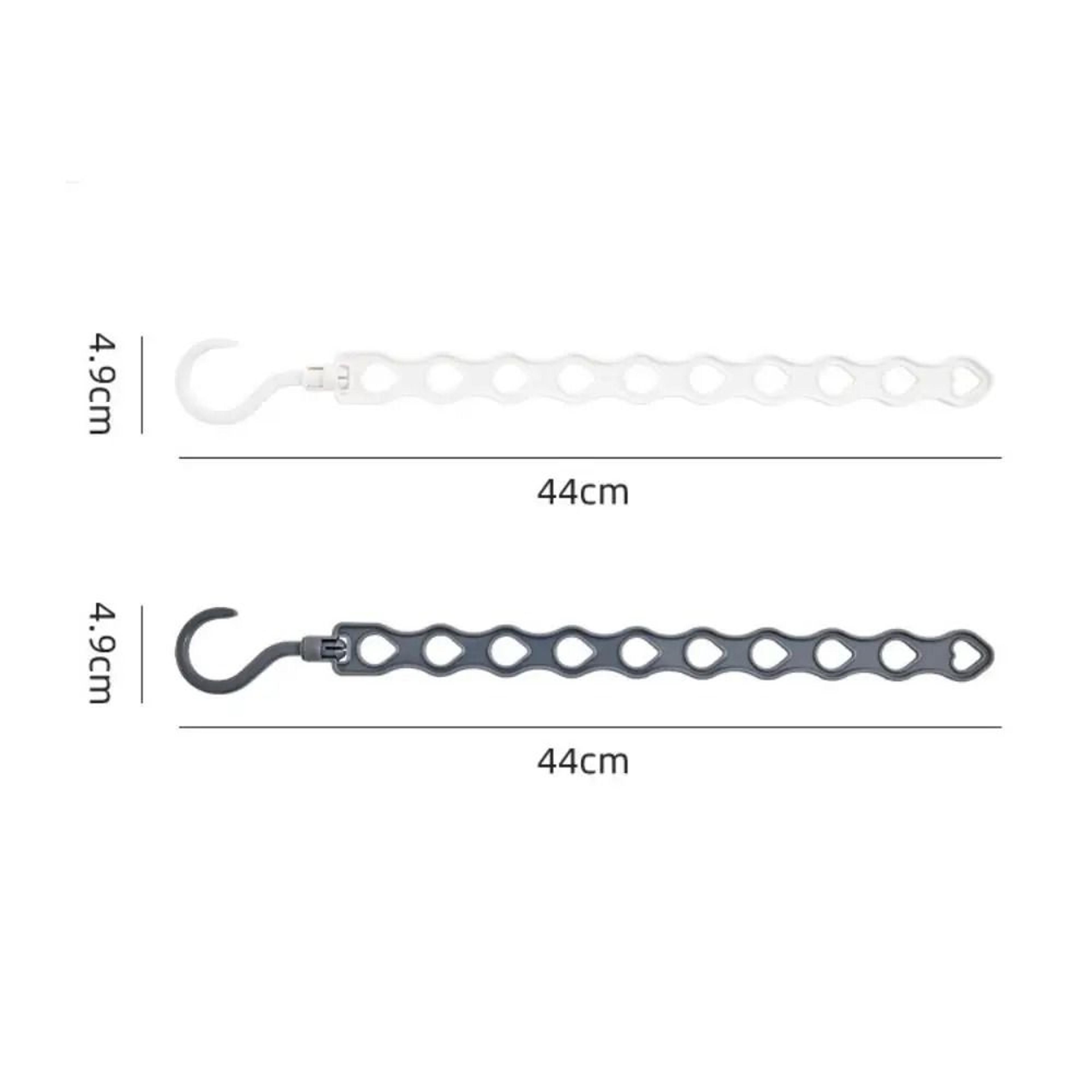10 Hole Space Saving Clothes Hanger Multi Garment Closet Organizer 5