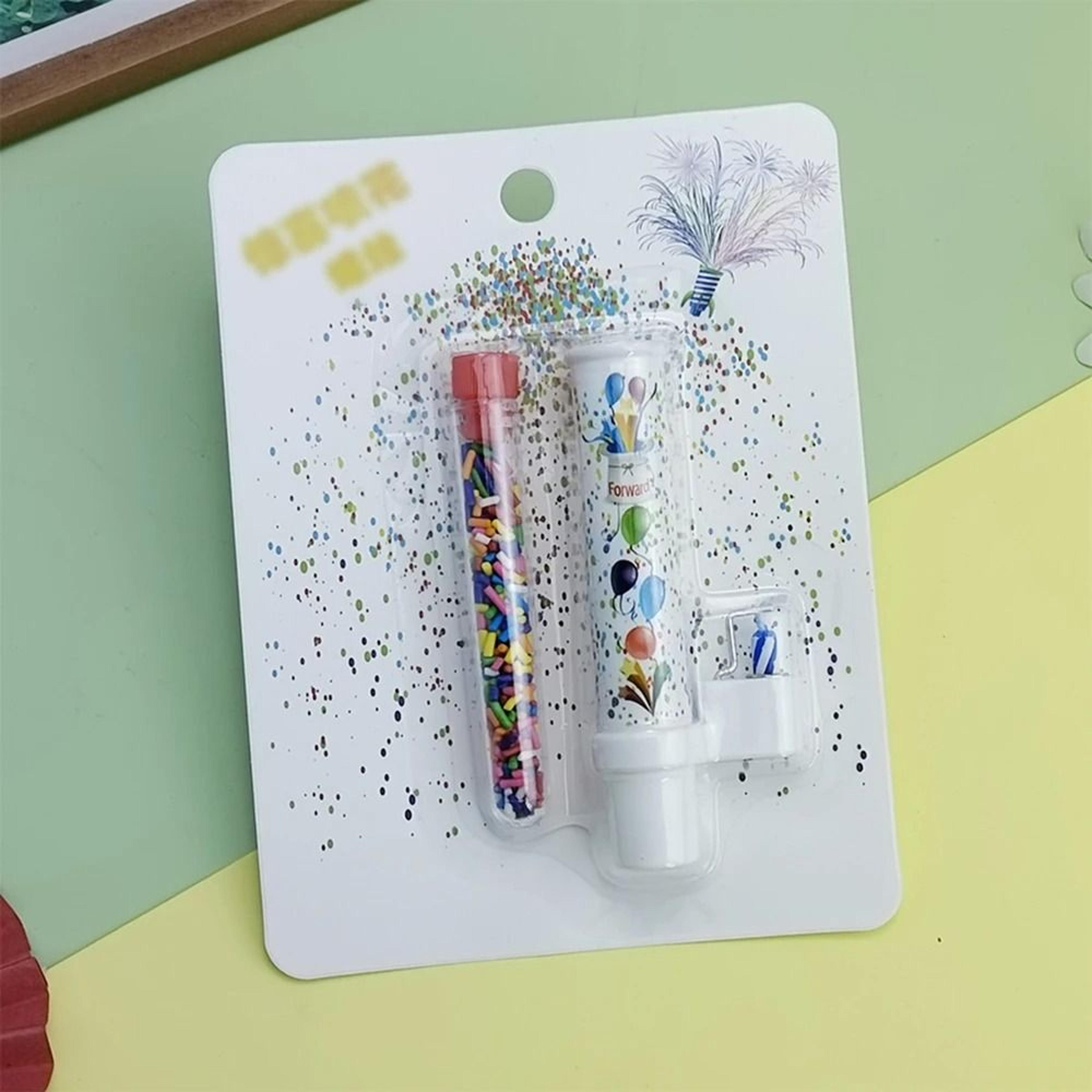 Surprise Birthday Cake Candles With Candy Pop Effect Creative Cake Decorating Tool 3