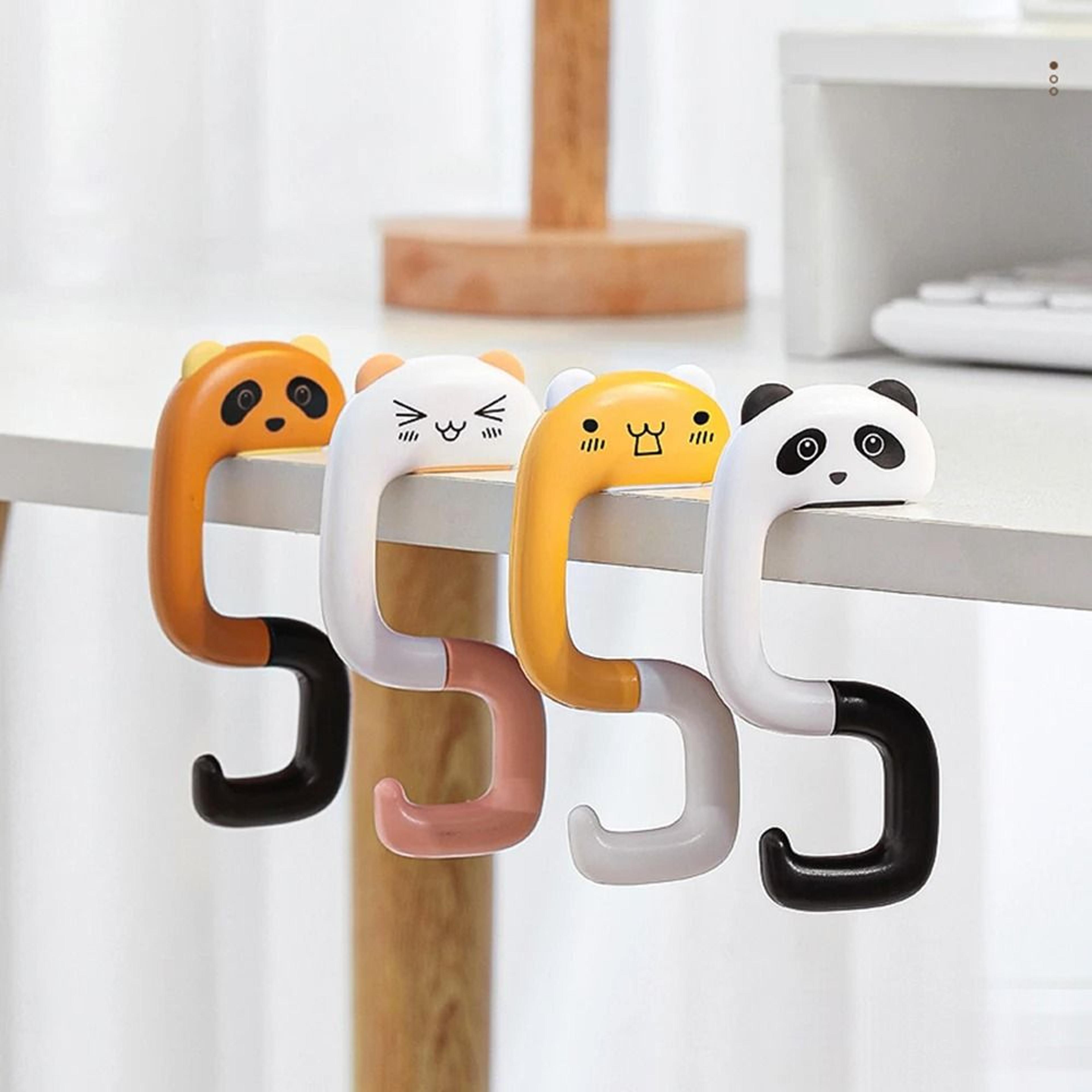 Foldable Handbag Hook Holder Portable Purse And Backpack Hanger For Desk And Table 1