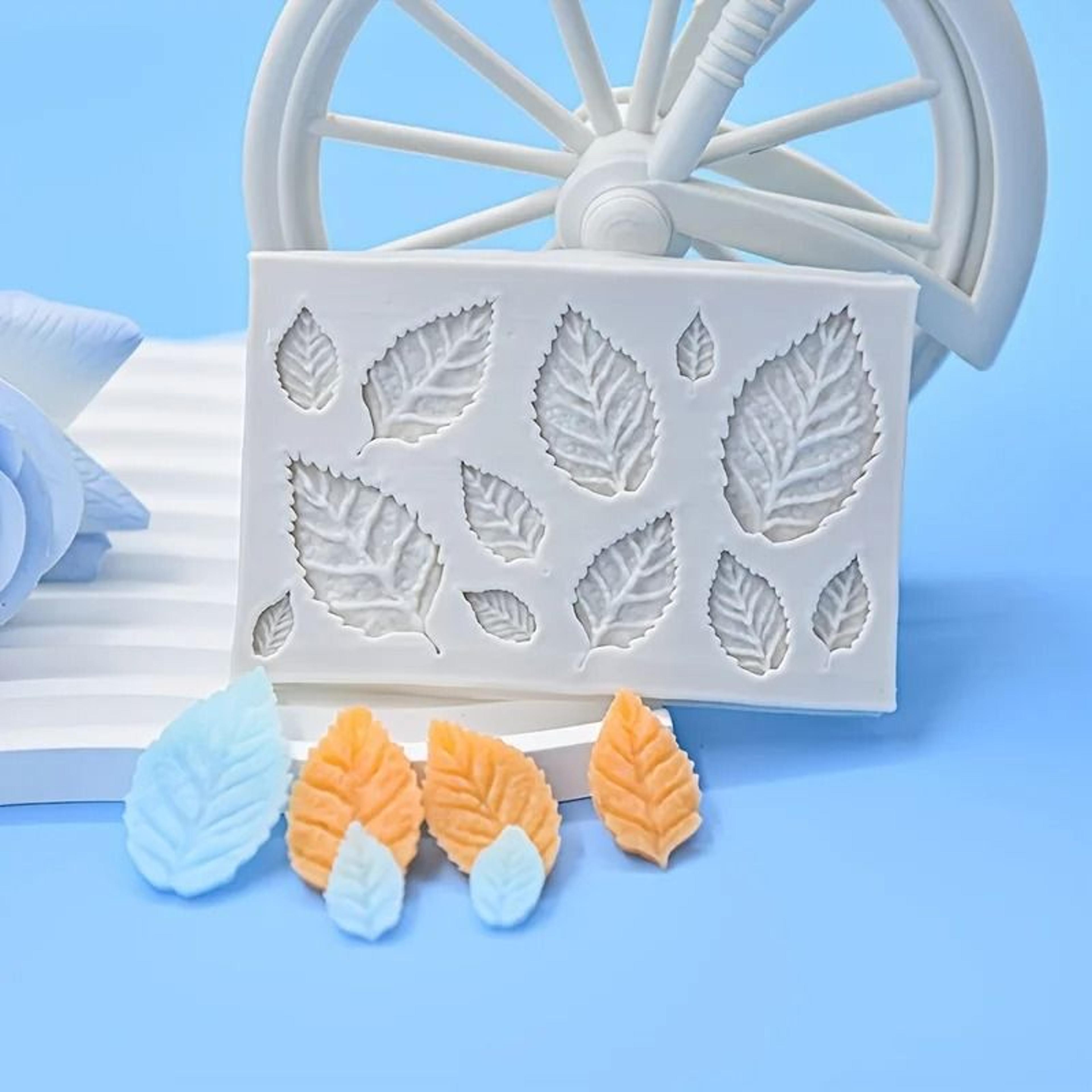 Rose Leaf Silicone Mold For Resin Candle Soap And Craft Making 3