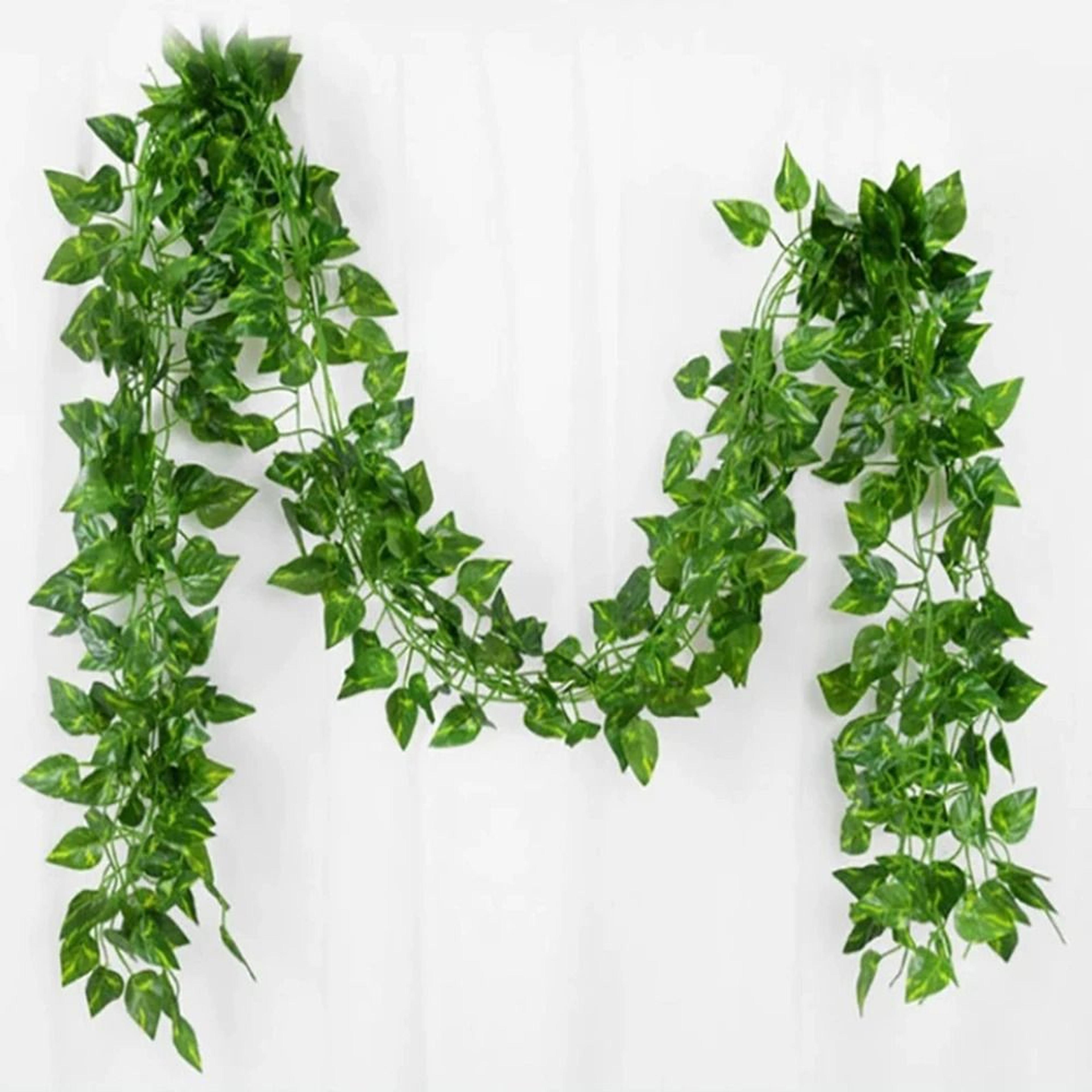 Artificial Green Leaf Vine Grape Leaves Hanging Garland For Ceiling And Home Decor 6