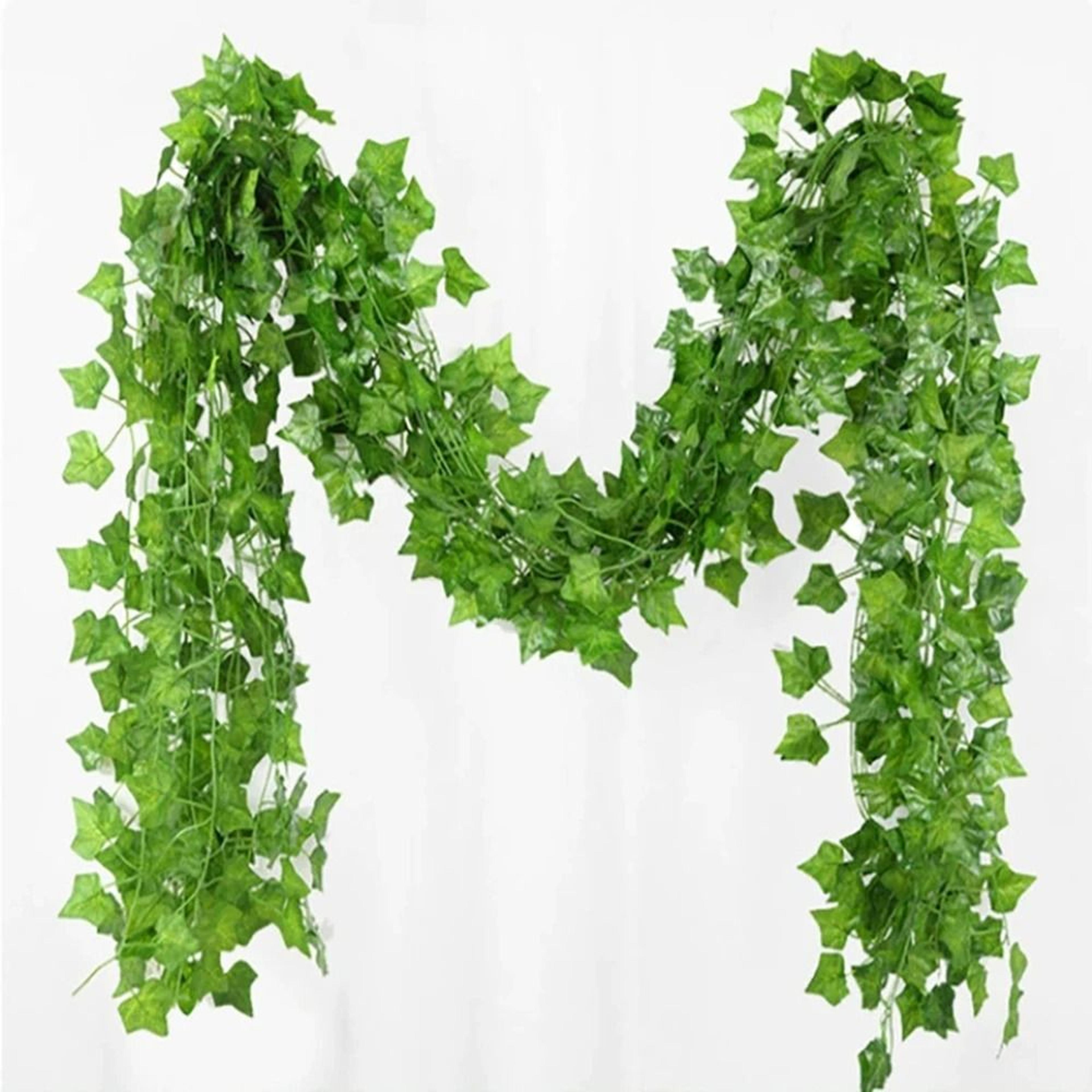 Artificial Green Leaf Vine Grape Leaves Hanging Garland For Ceiling And Home Decor 7