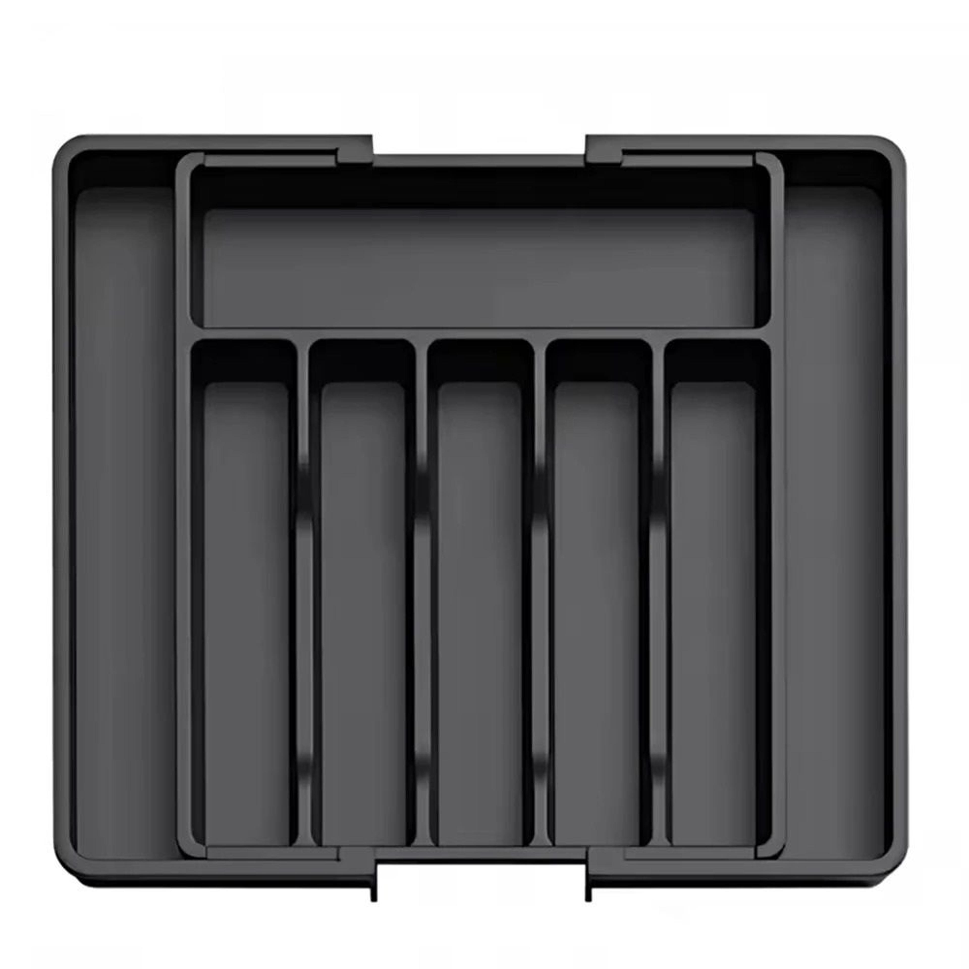Expandable Cutlery Organizer Tray For Kitchen Drawers With Compartments 6