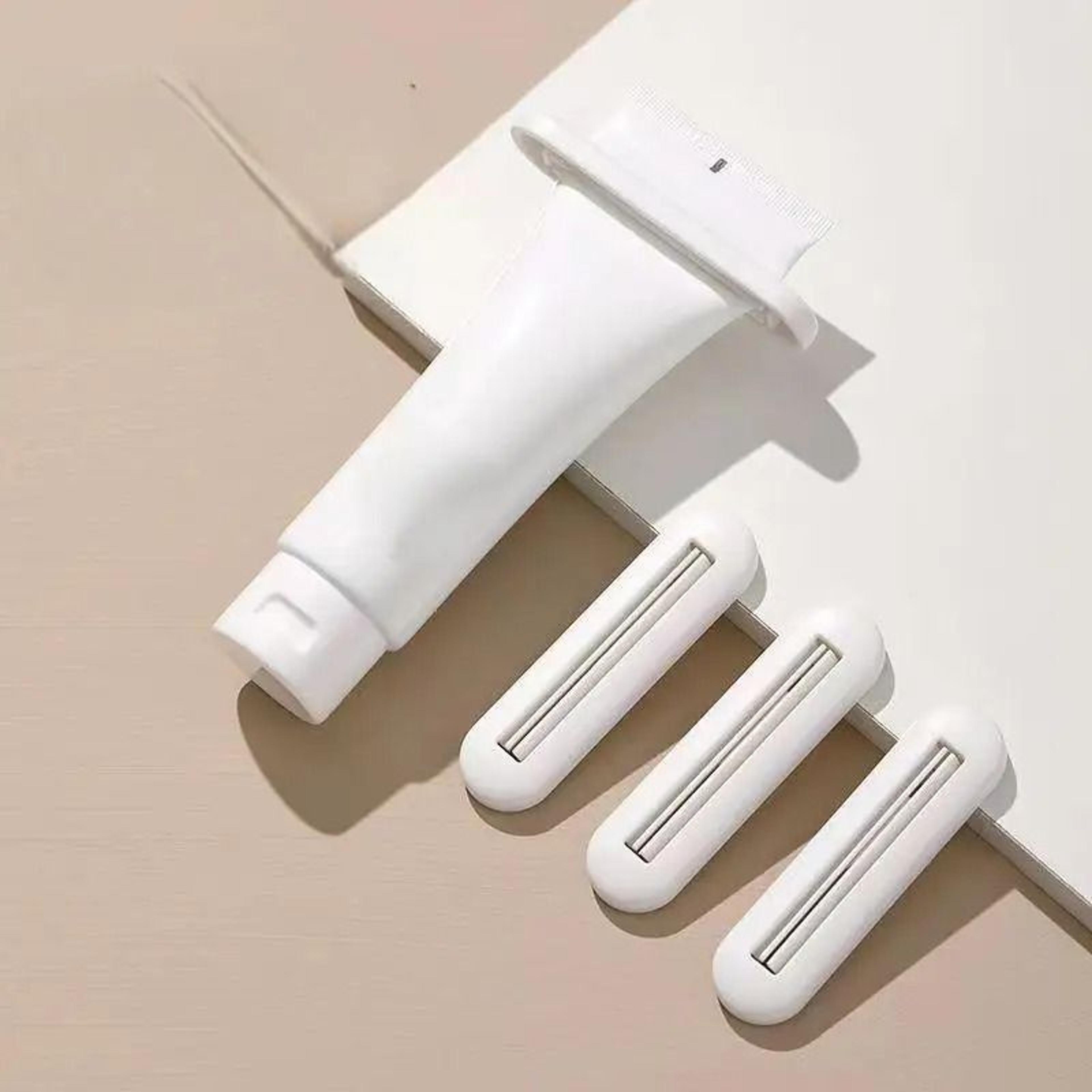 Toothpaste Tube Squeezer Clip Set Manual Rolling Dispenser For Toothpaste Hand Cream And Cosmetics 0