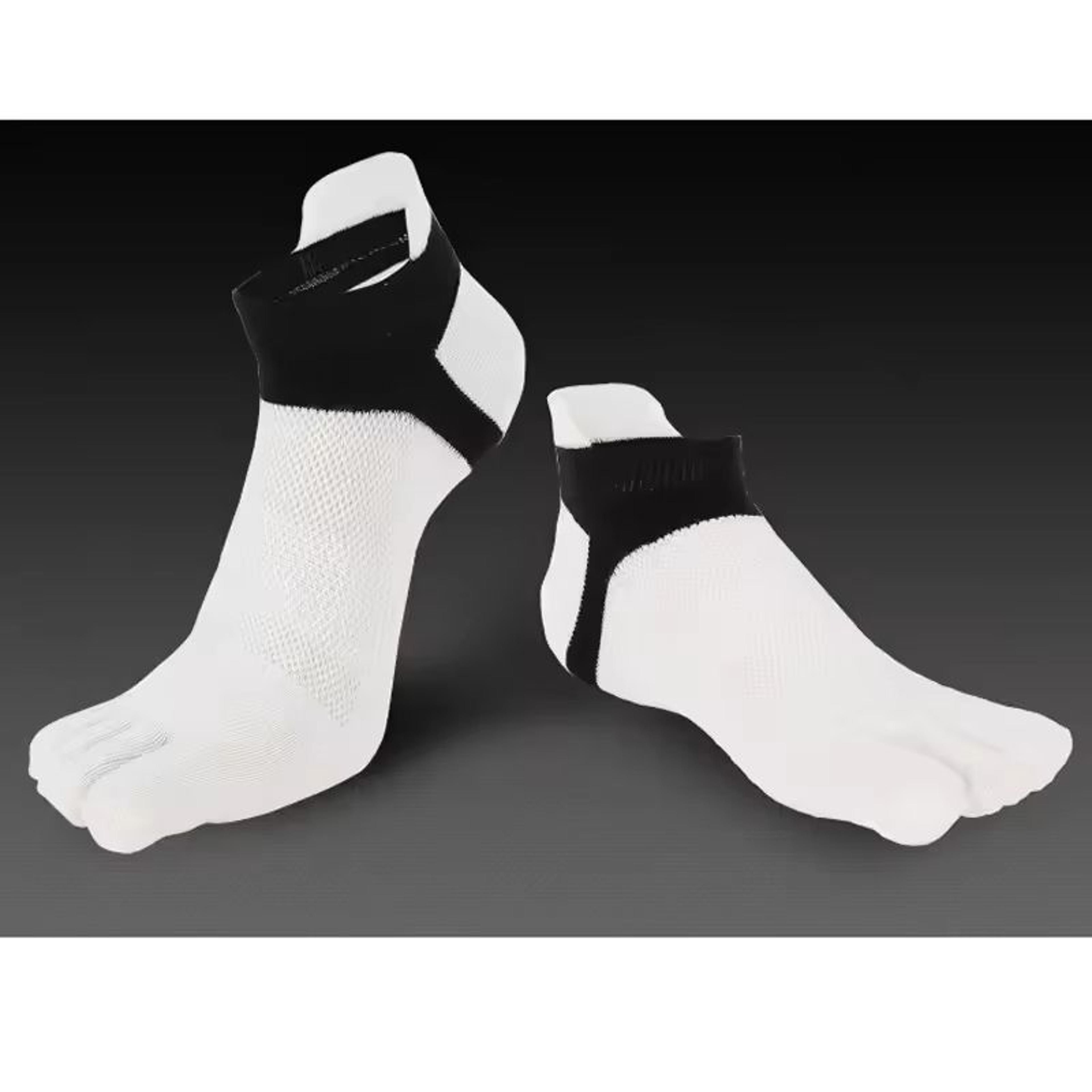 Breathable Five Toe Cotton Sports Socks For Men Moisture Wicking Athletic Socks 11