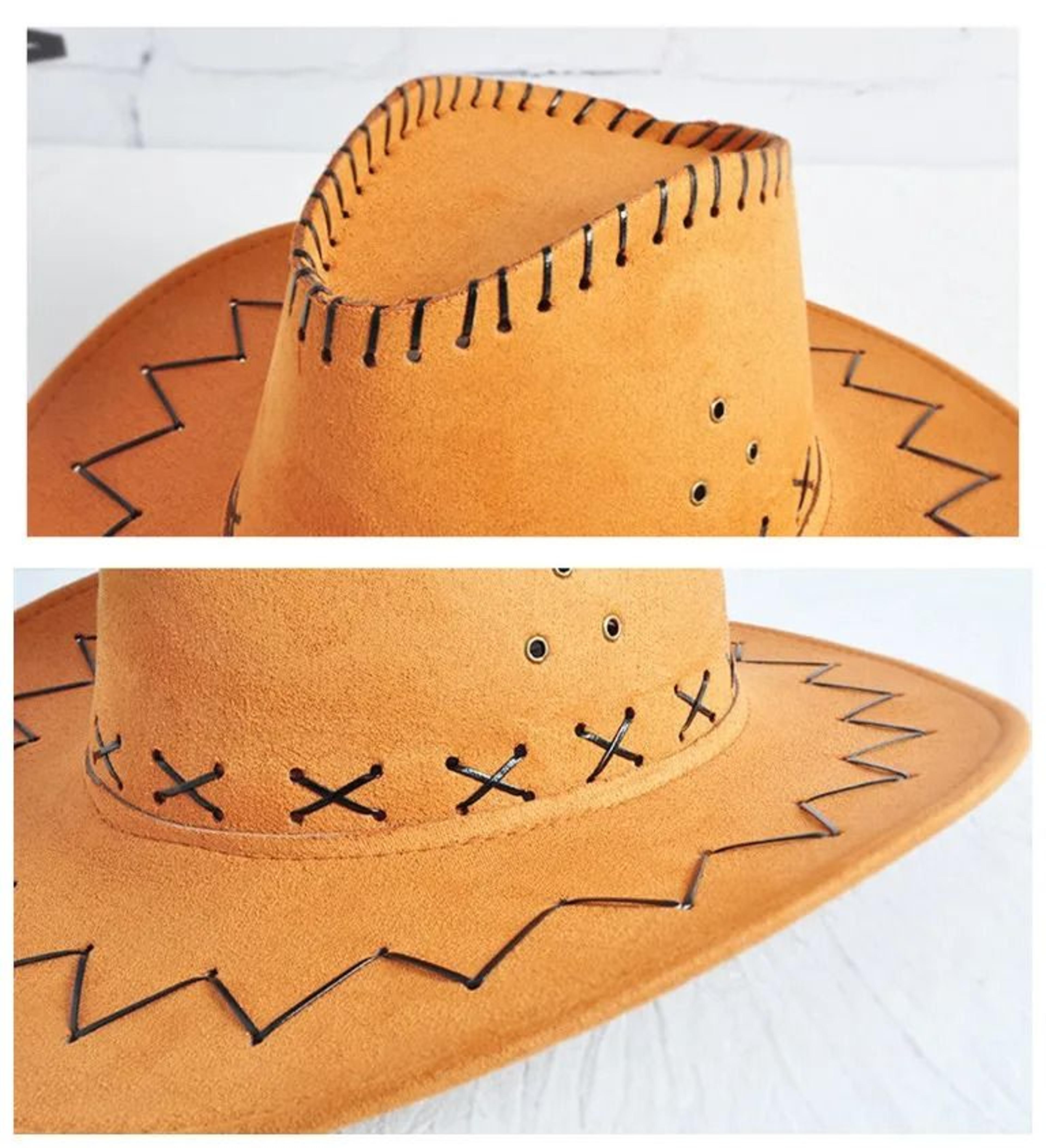 Wide Brim Western Cowboy Hat For Men And Women Casual Sun Hat For Costume And Outdoor Wear 4