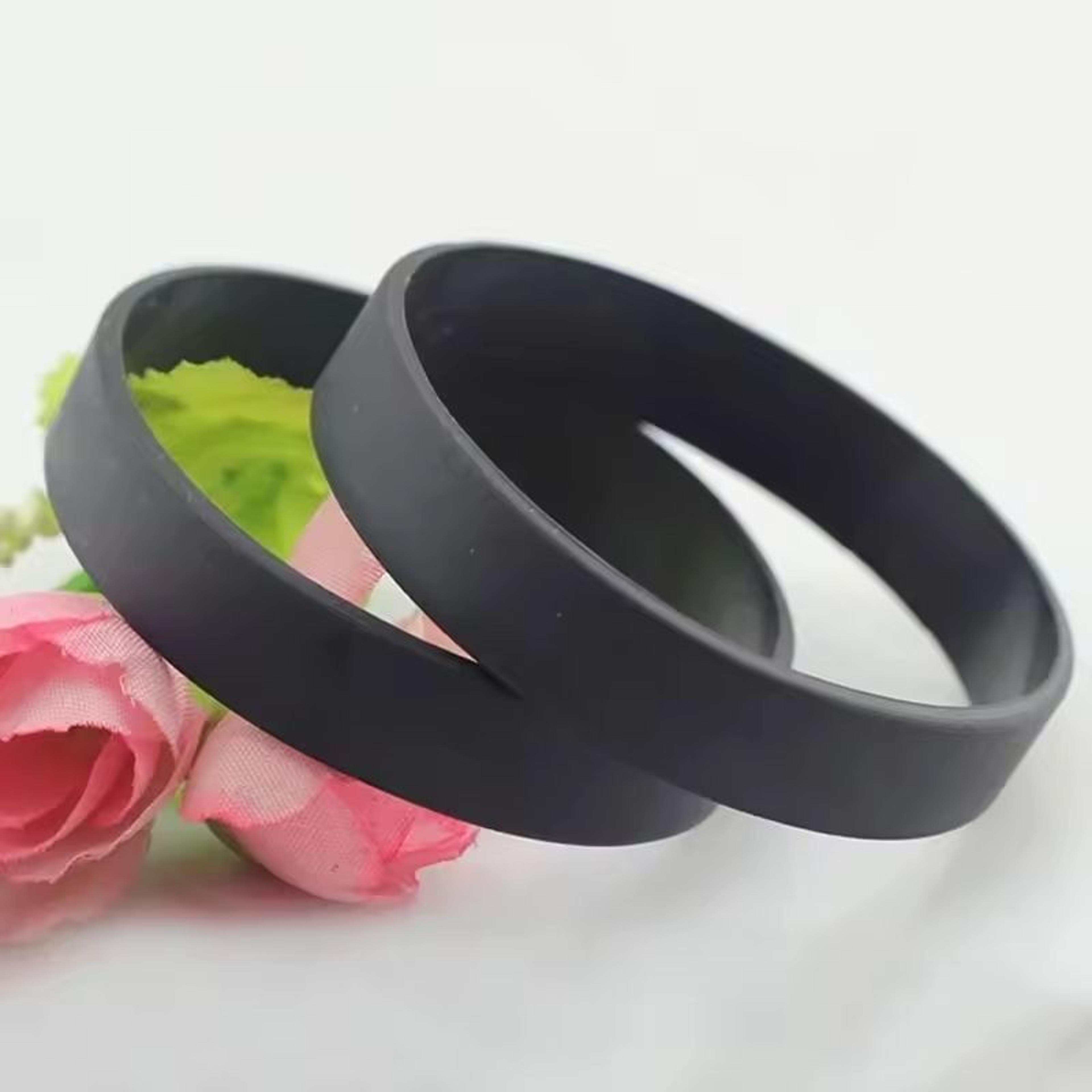 Luminous Silicone Wristband Set Glow Sports Bracelets For Outdoor Training 5 Pack 6