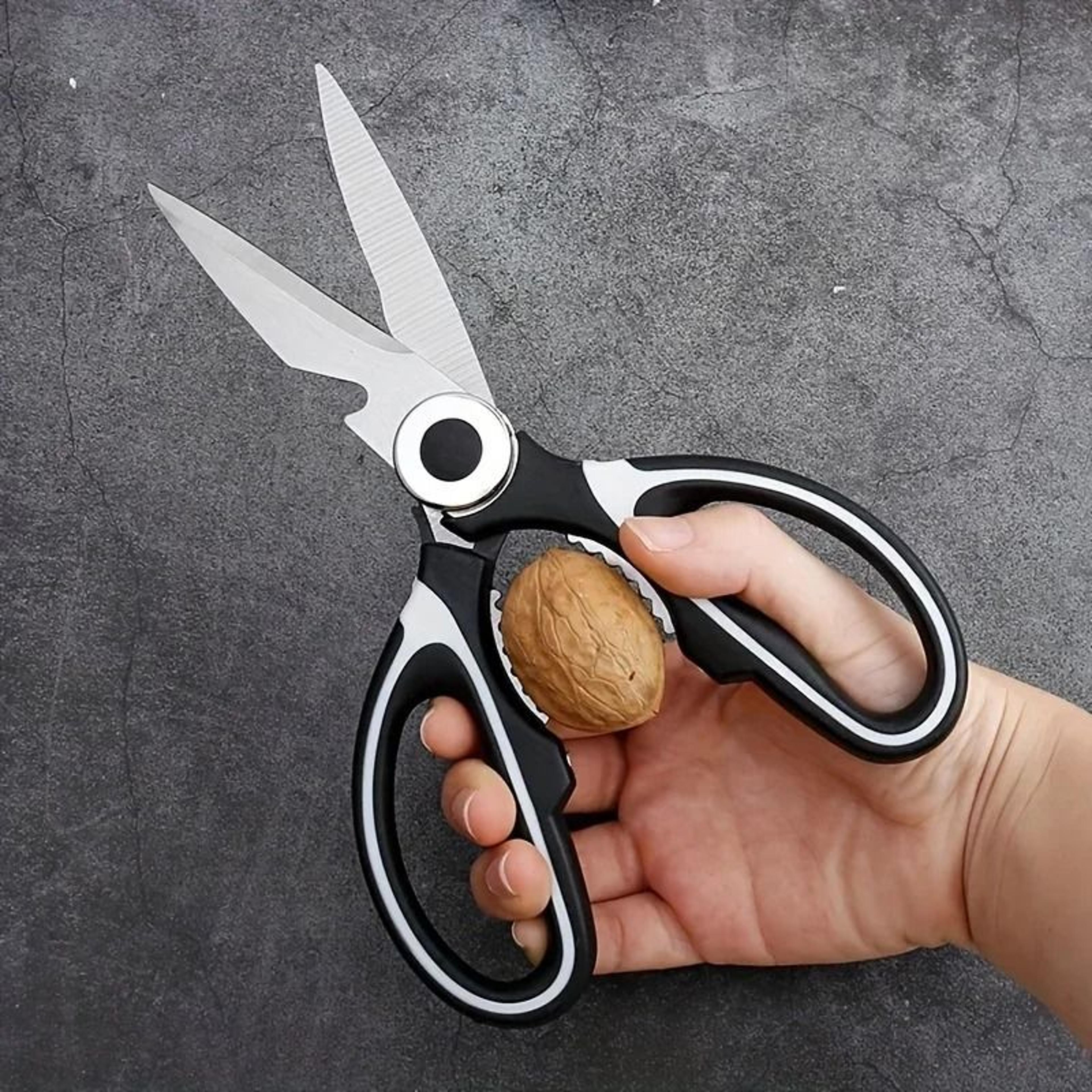 HeavyDuty Multifunctional Stainless Steel Kitchen Scissors 2