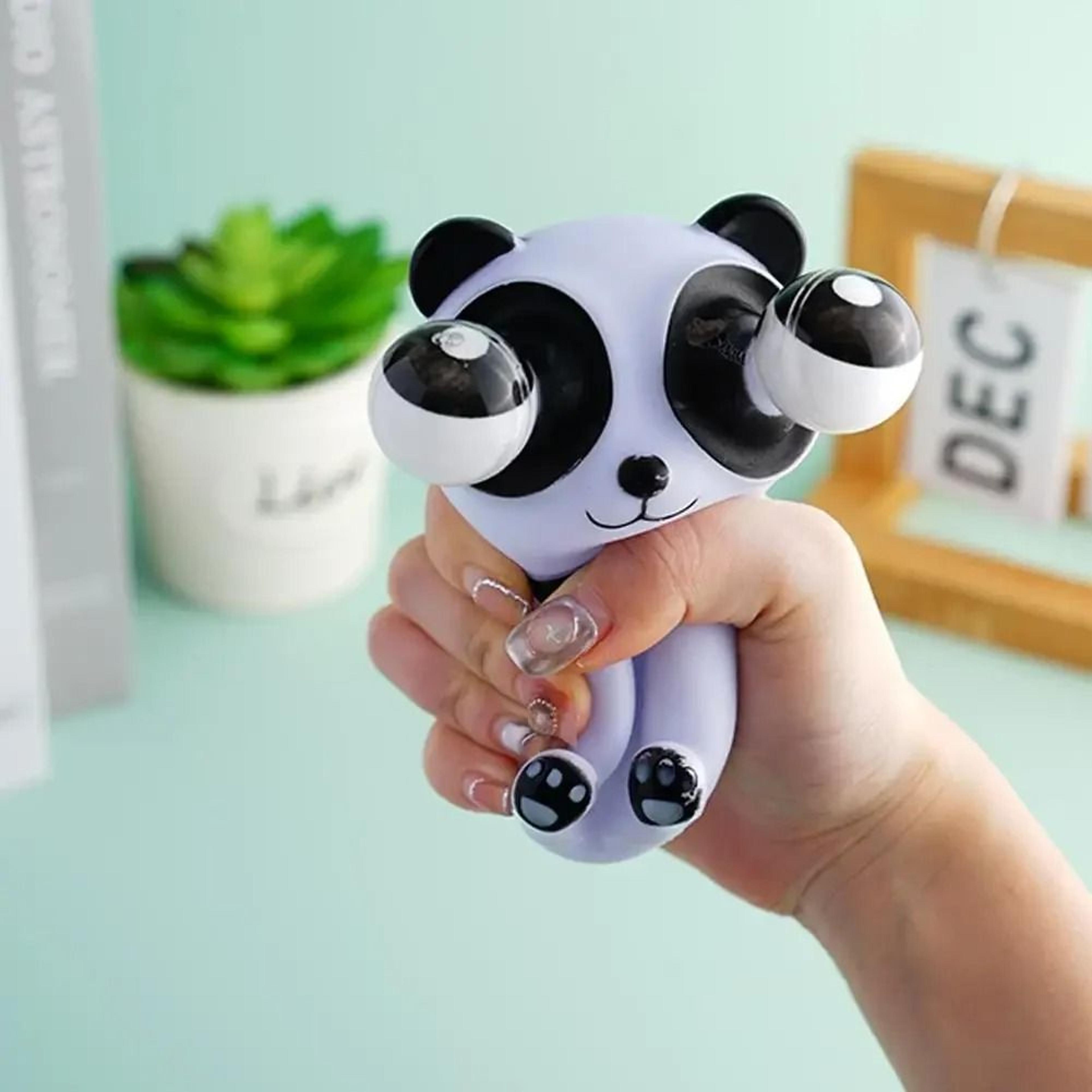 Big Eyes Panda Decompression Toy  Slow Rebound Stress Relief Squeeze Doll 0