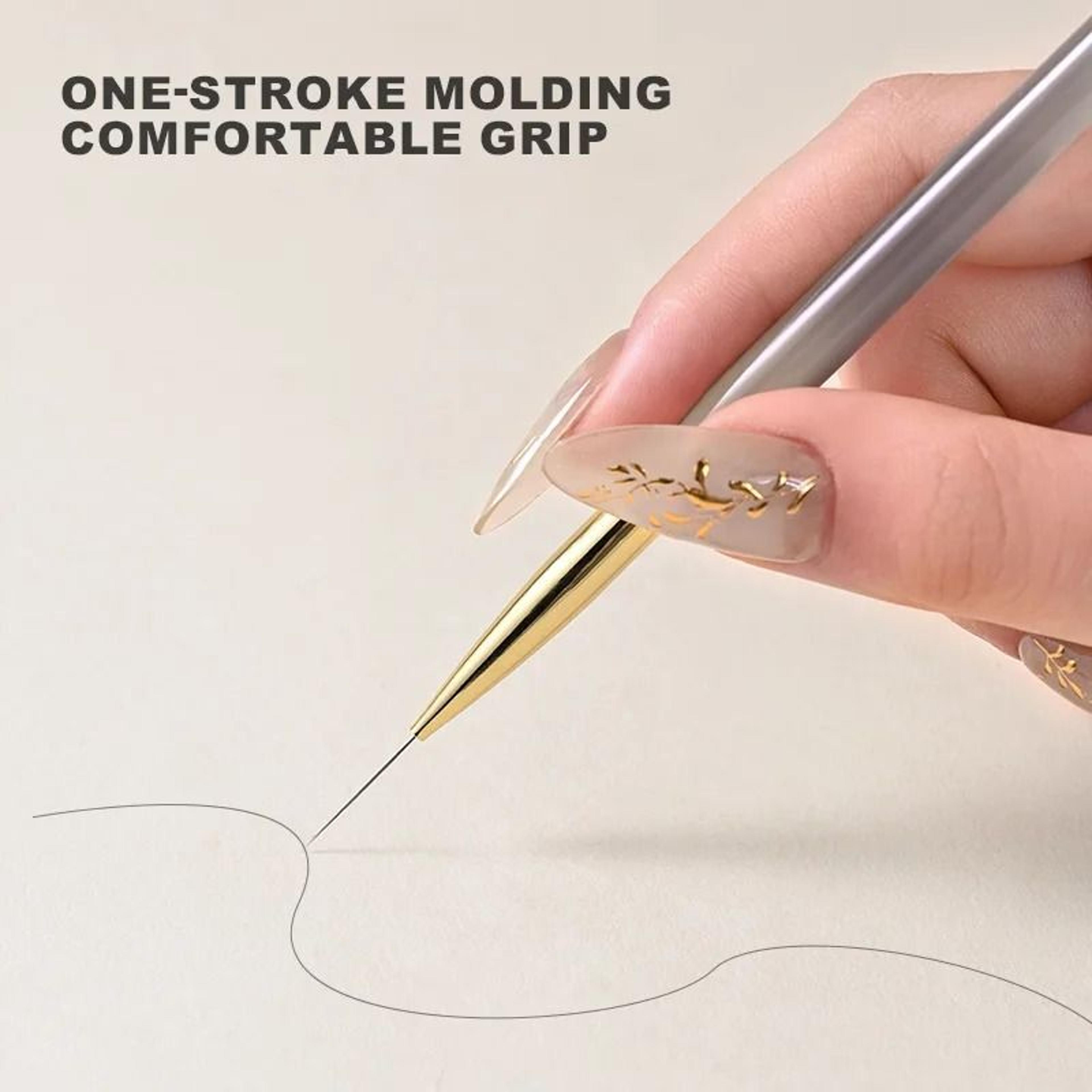 Professional French Stripe Nail Art Liner  18mm Slender LongLine Painting Brush 3
