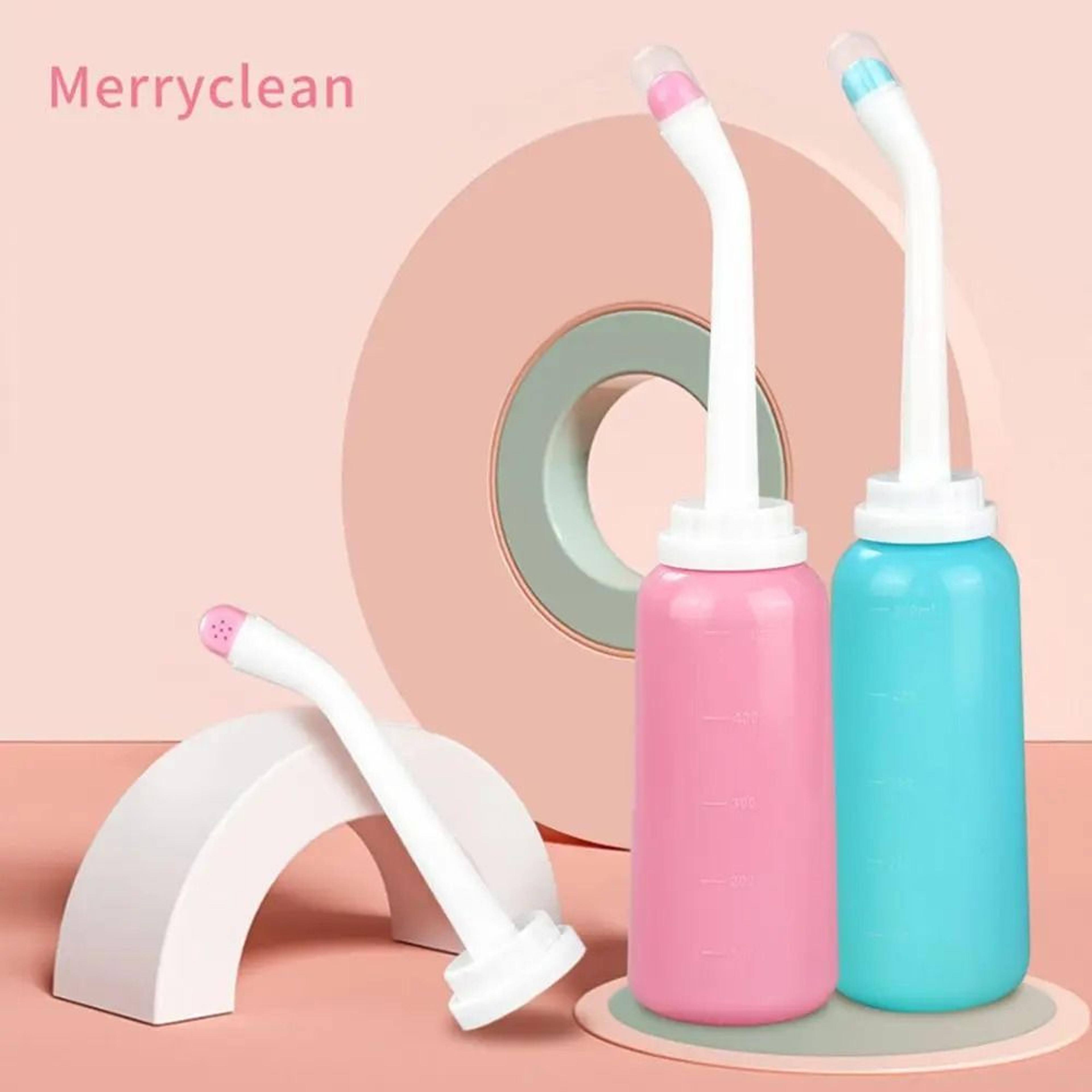 Portable Handheld Travel Bidet Bottle With Retractable Spray Nozzle 0
