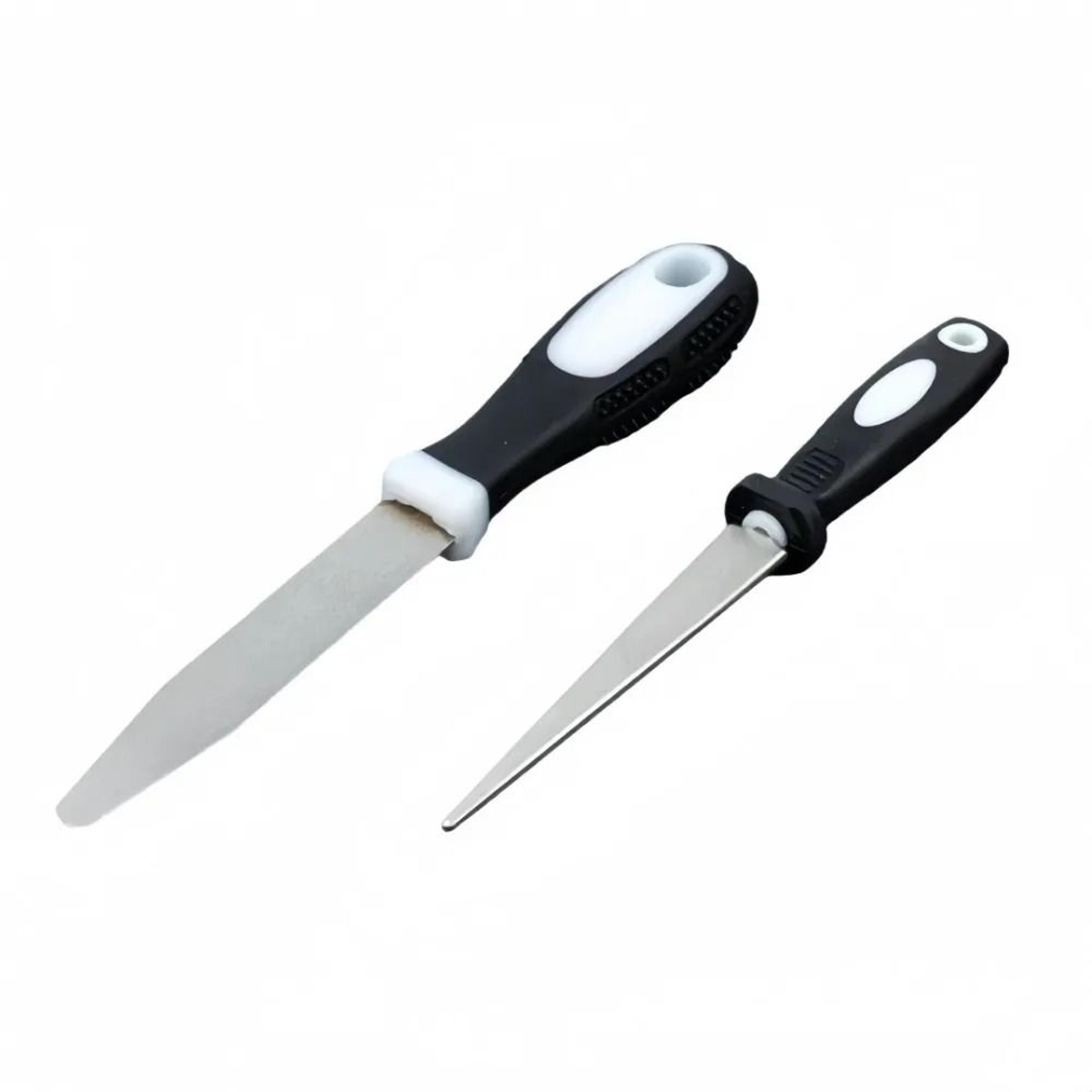 Professional Diamond Small Semicircle File Handheld DoubleSided Sharpening Rod 1