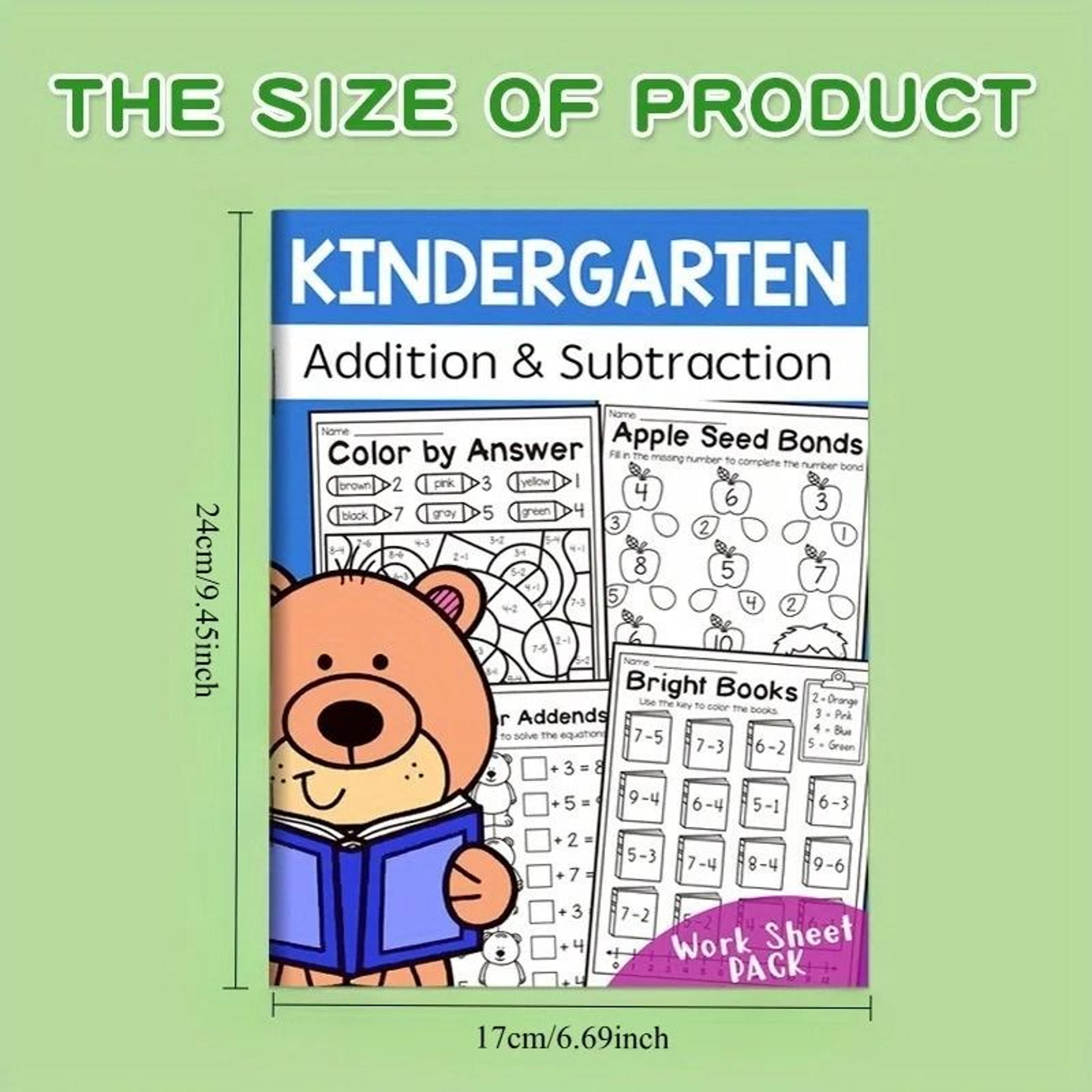 32 Page Math Training Book Addition And Subtraction Exercises For Beginners 6