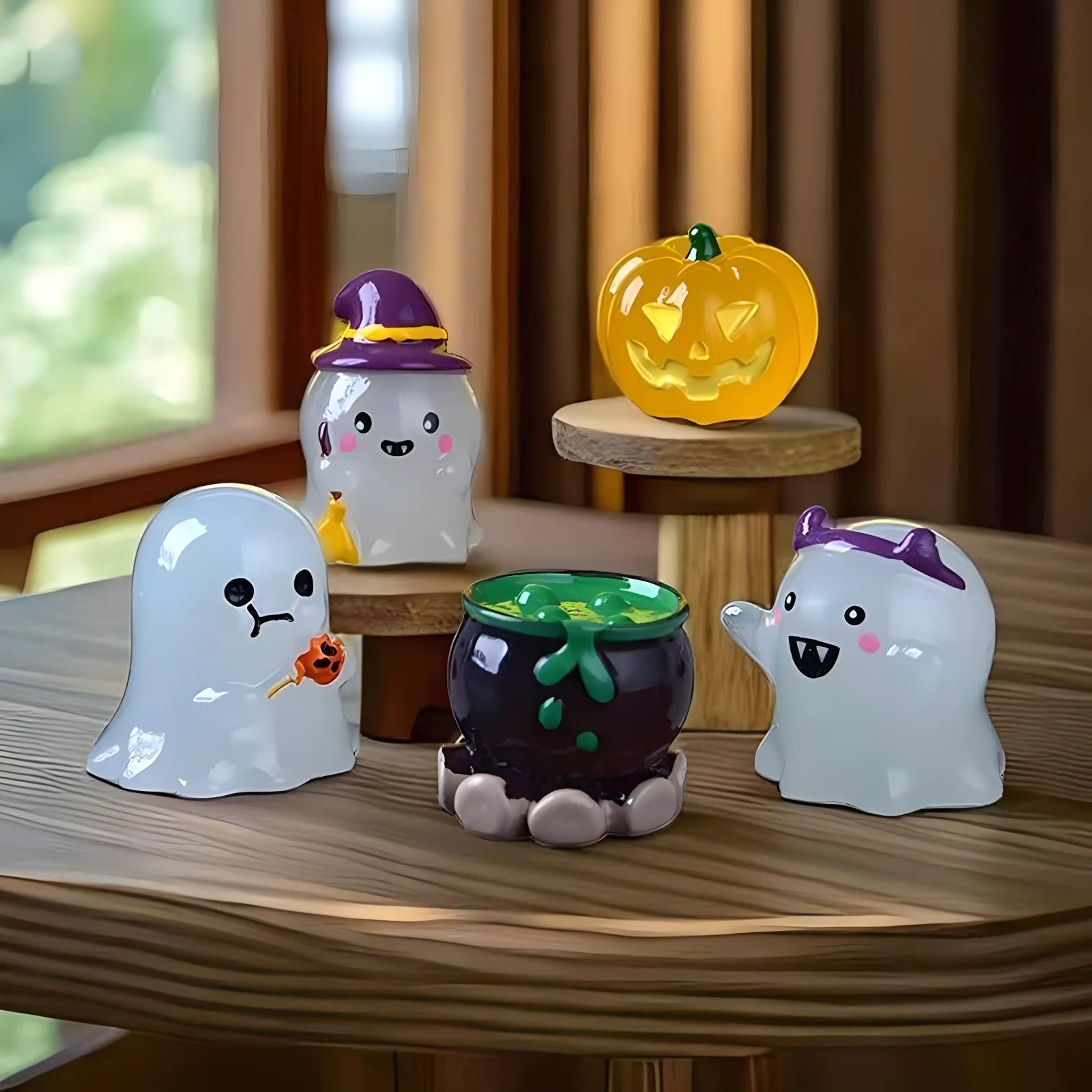6 Piece Halloween Glow Ornaments For Party Home And Car Decoration 4