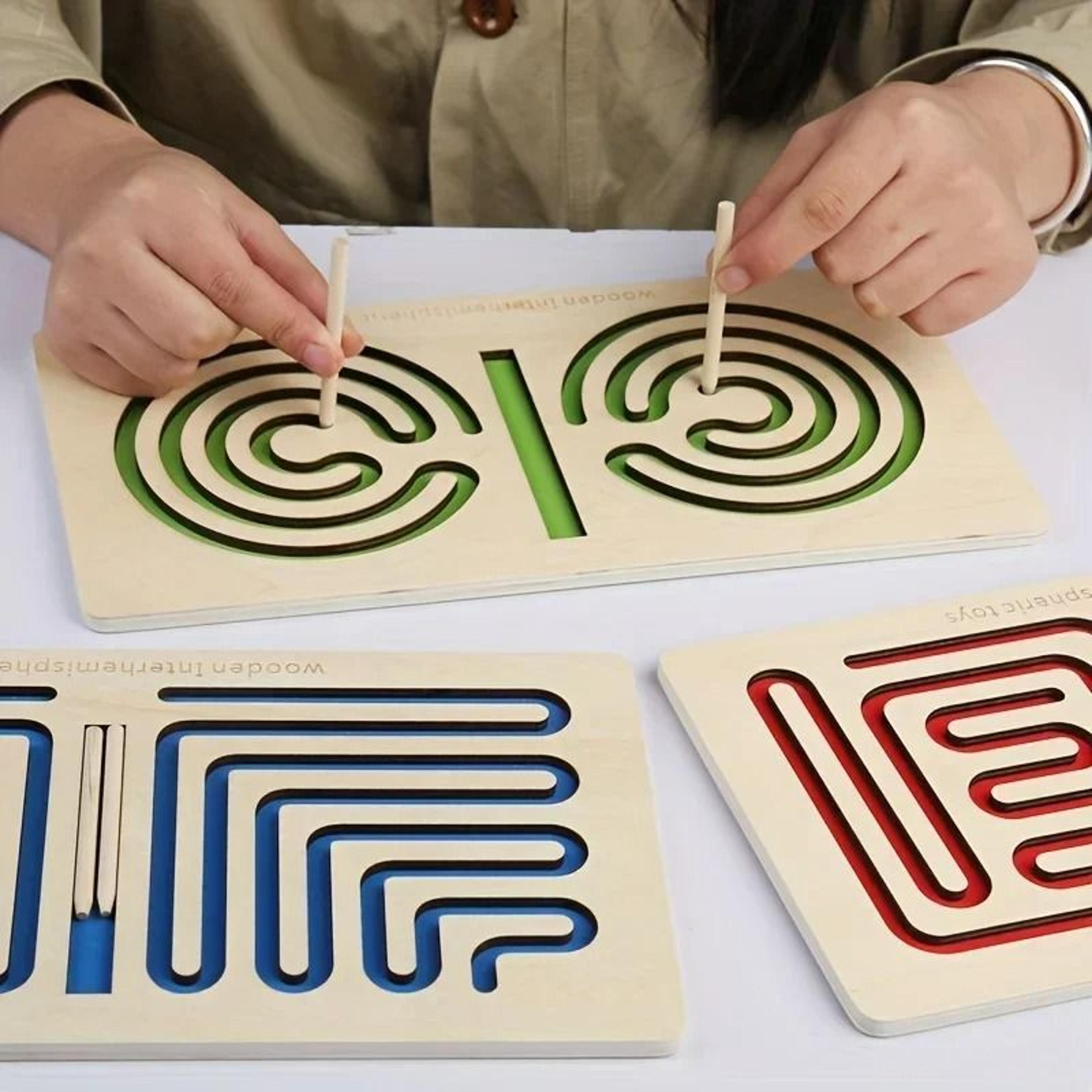 Logical Thinking Brain Development Puzzle For Adolescent Attention And Coordination Training 0
