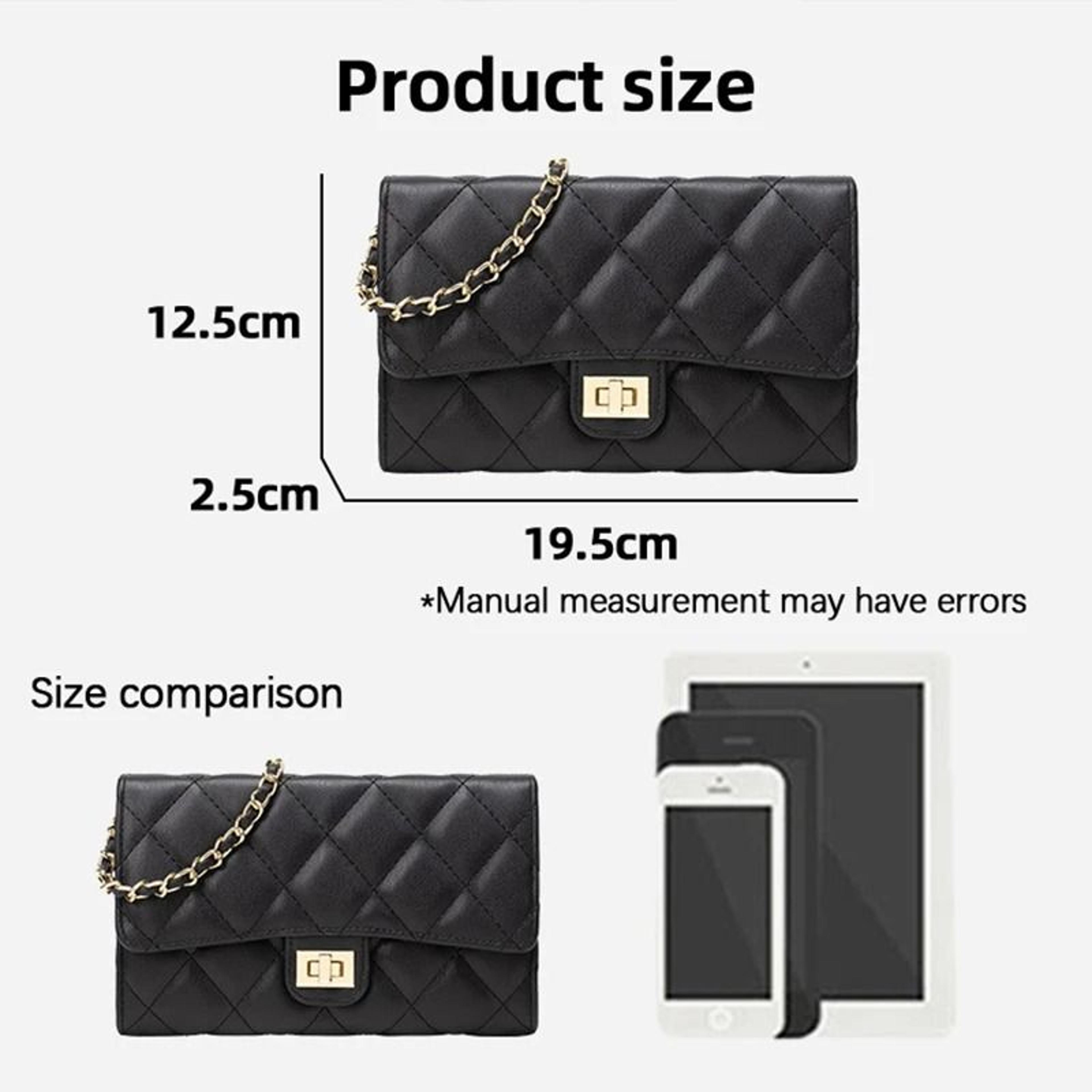 Versatile DiamondQuilted Chain Bag  Fashionable LargeCapacity Crossbody For Women 5