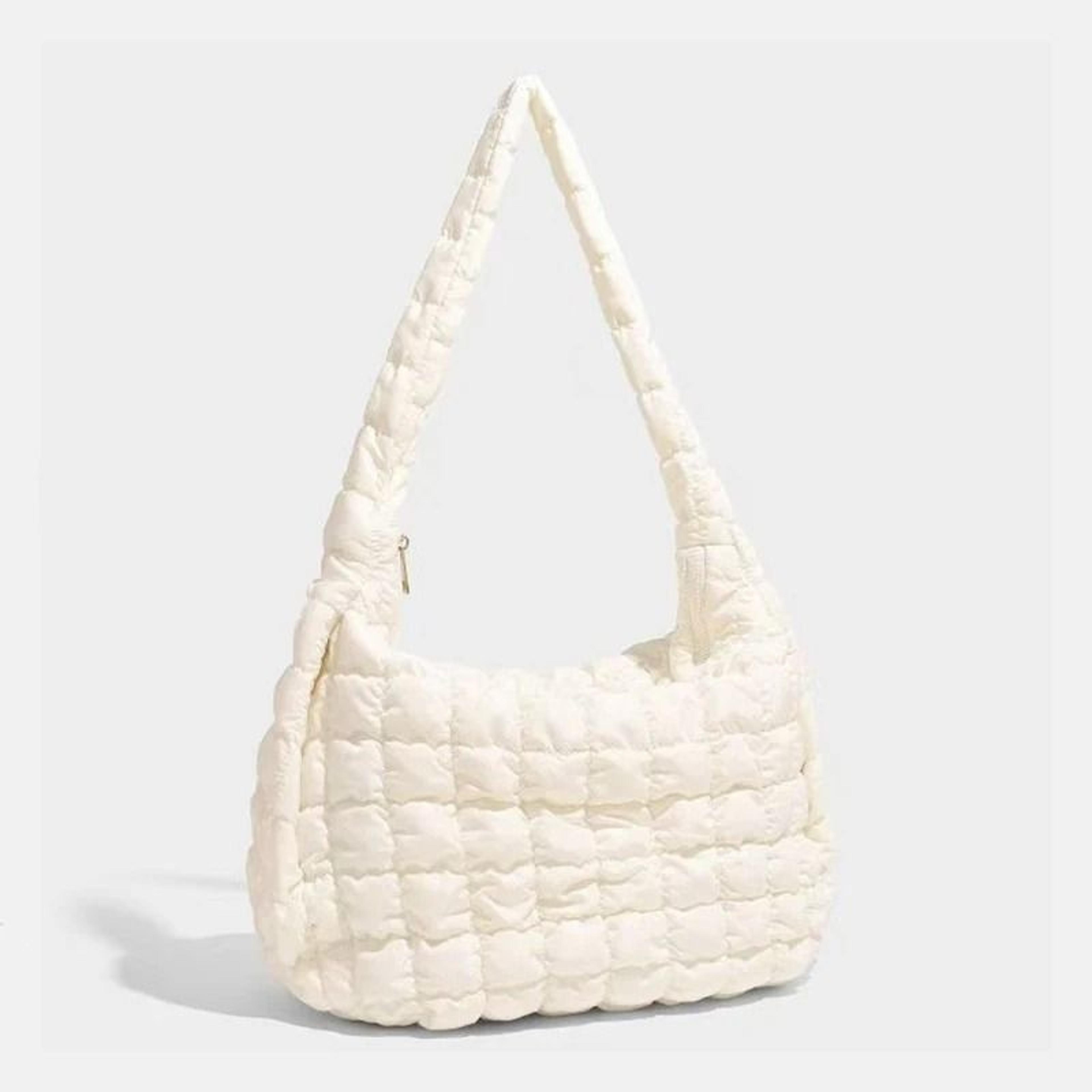 Fashionable Cloud Pleated LargeCapacity Tote And Crossbody Bag 4