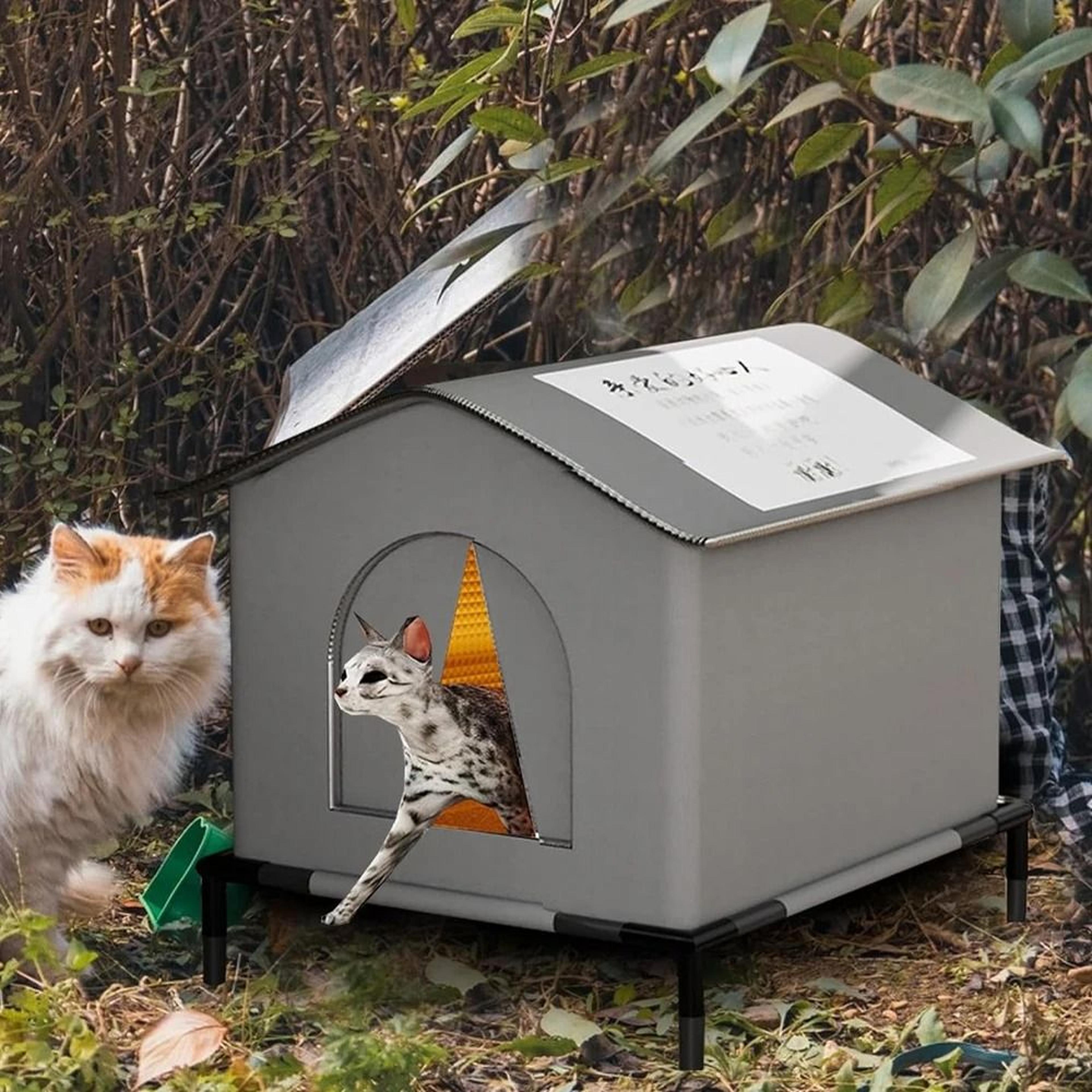 AllWeather Outdoor Insulated Pet Shelter 0