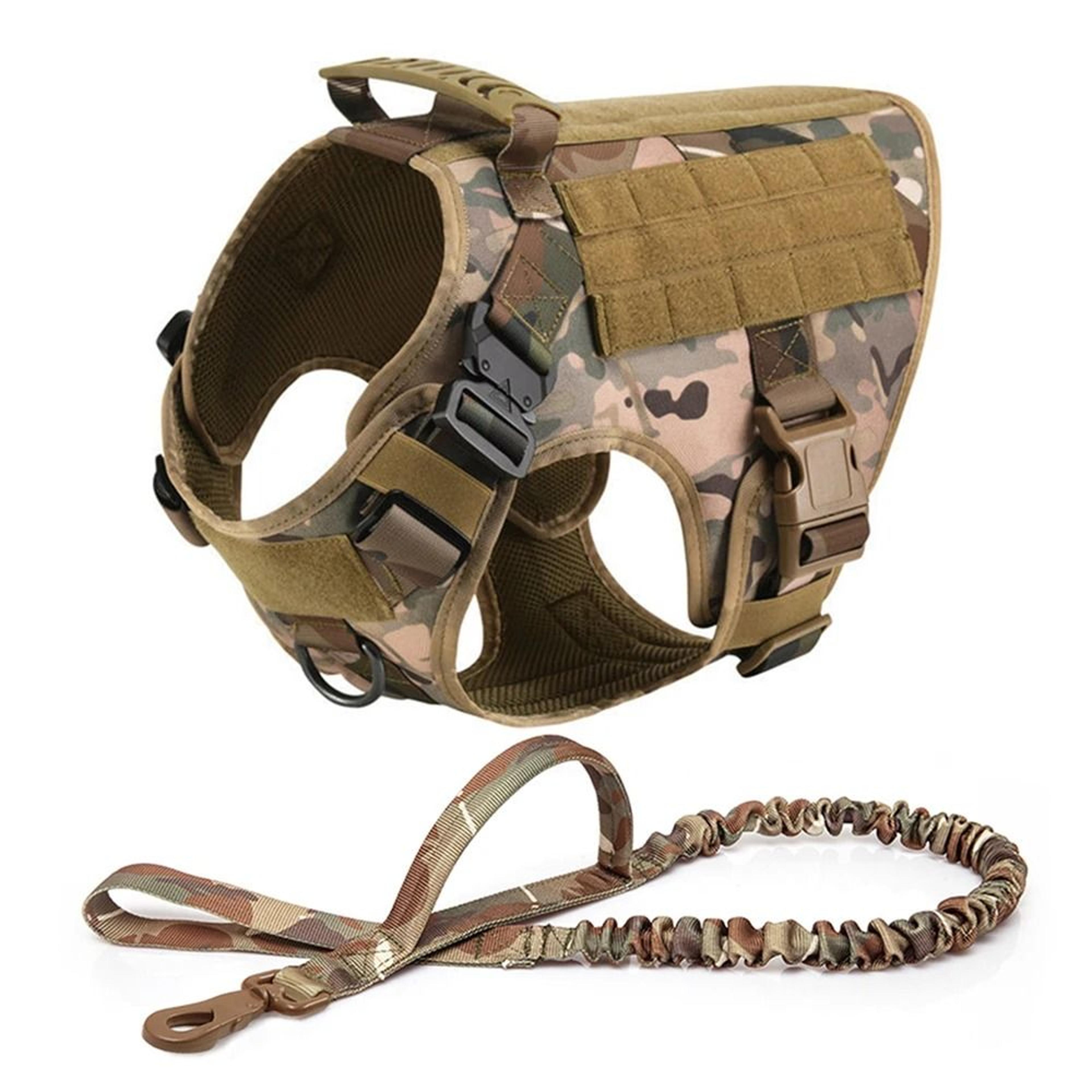Professional Tactical Dog Harness And Training Leash Set 6