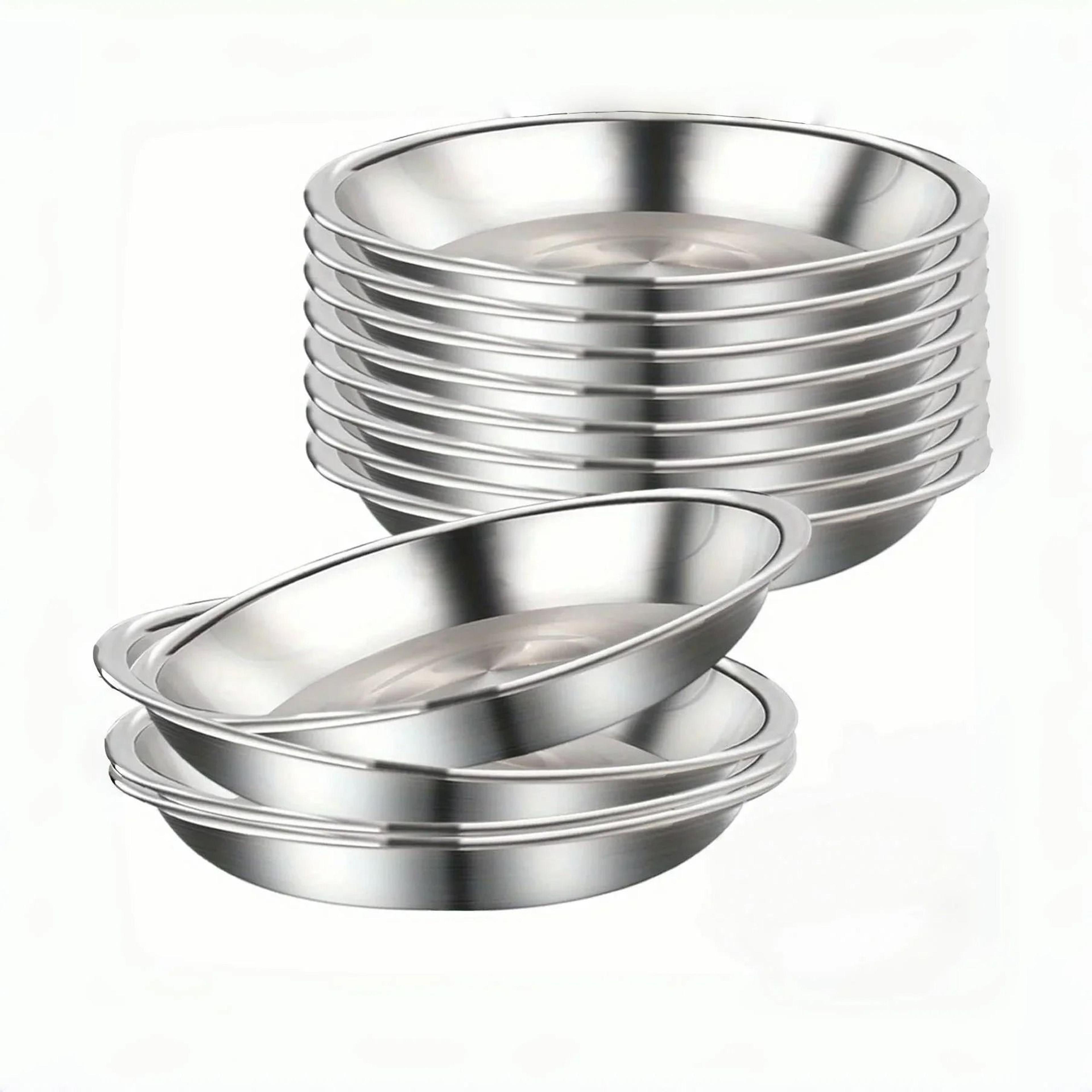 Professional Stainless Steel SlipResistant Cat Bowl Set 7