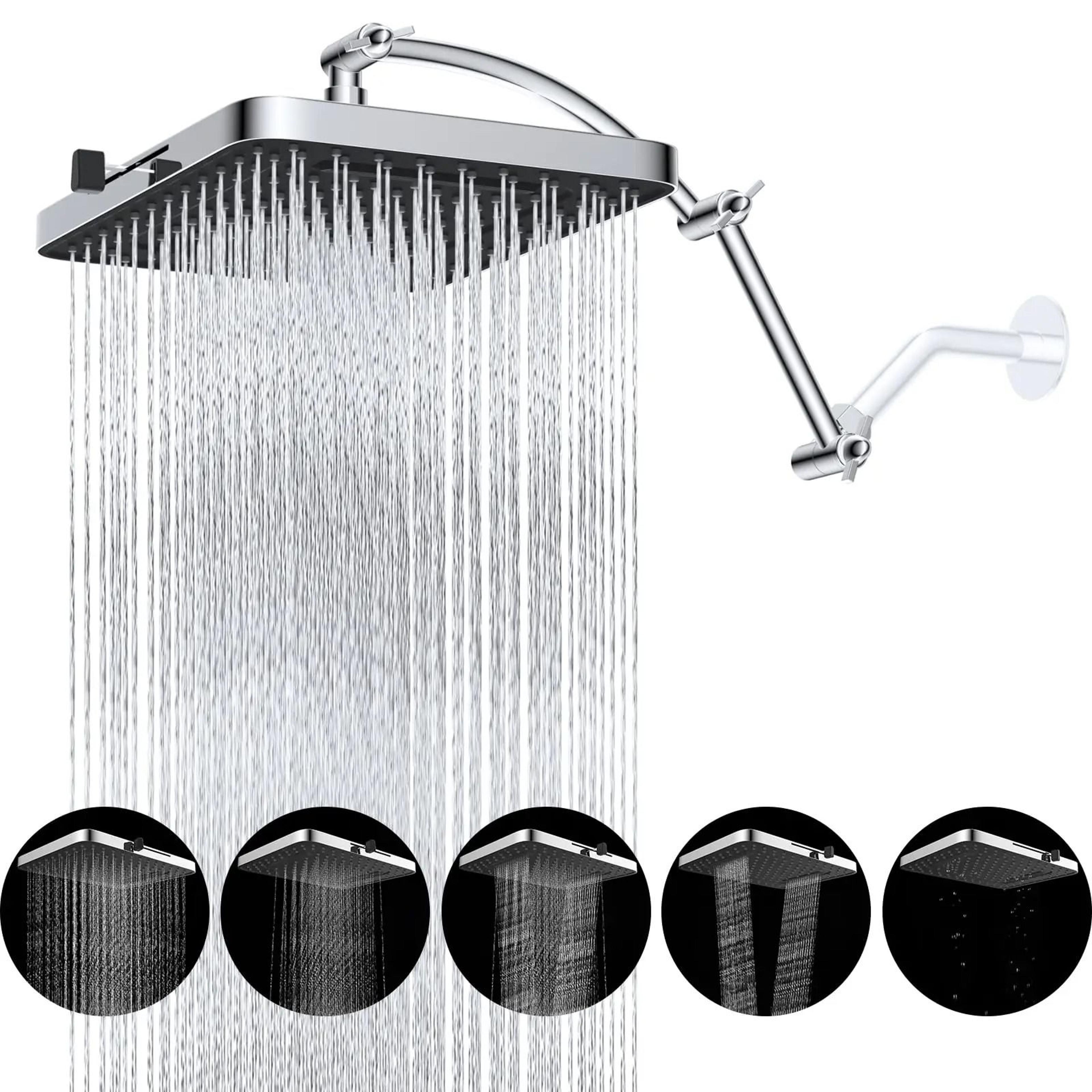 13 In HighPressure Rainfall Shower Head With Extension Arm 7